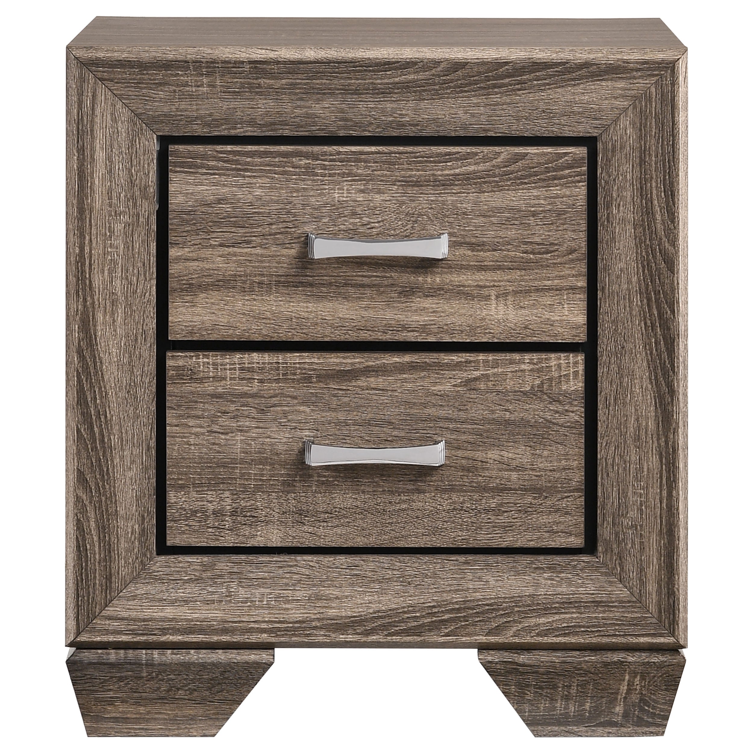 Kauffman 5-piece California King Bedroom Set Washed Taupe — view 5