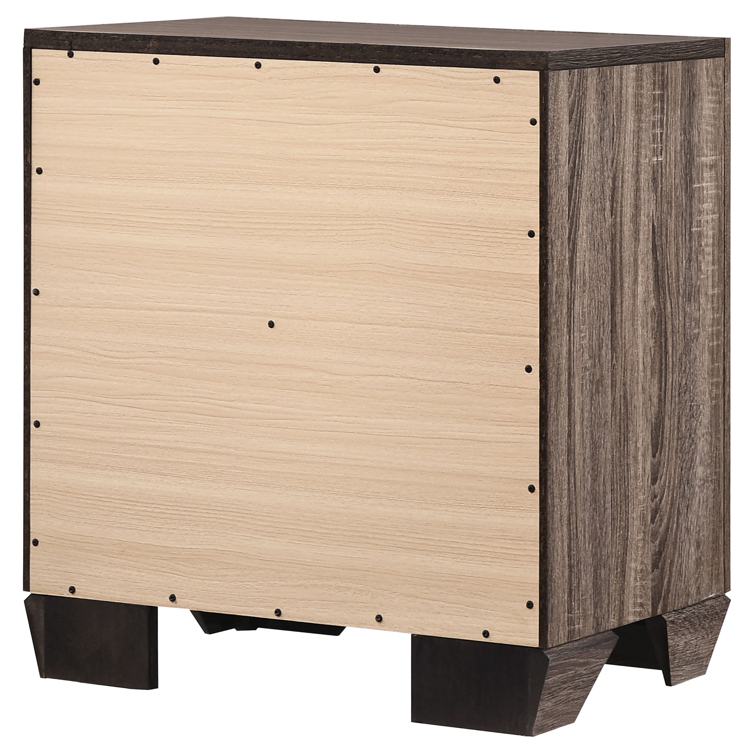Kauffman 2-drawer Nightstand Washed Taupe — view 8