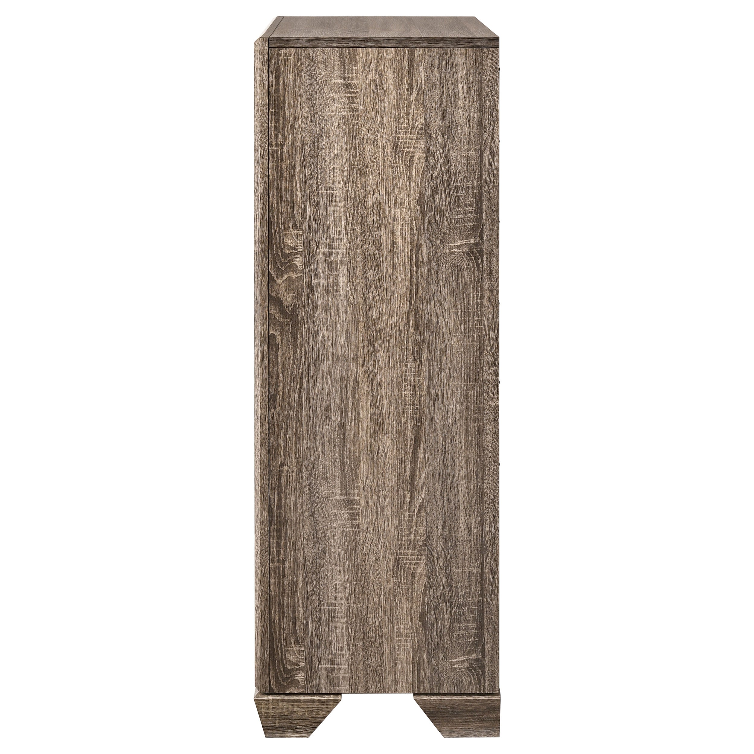 Kauffman 5-drawer Bedroom Chest Washed Taupe — view 5