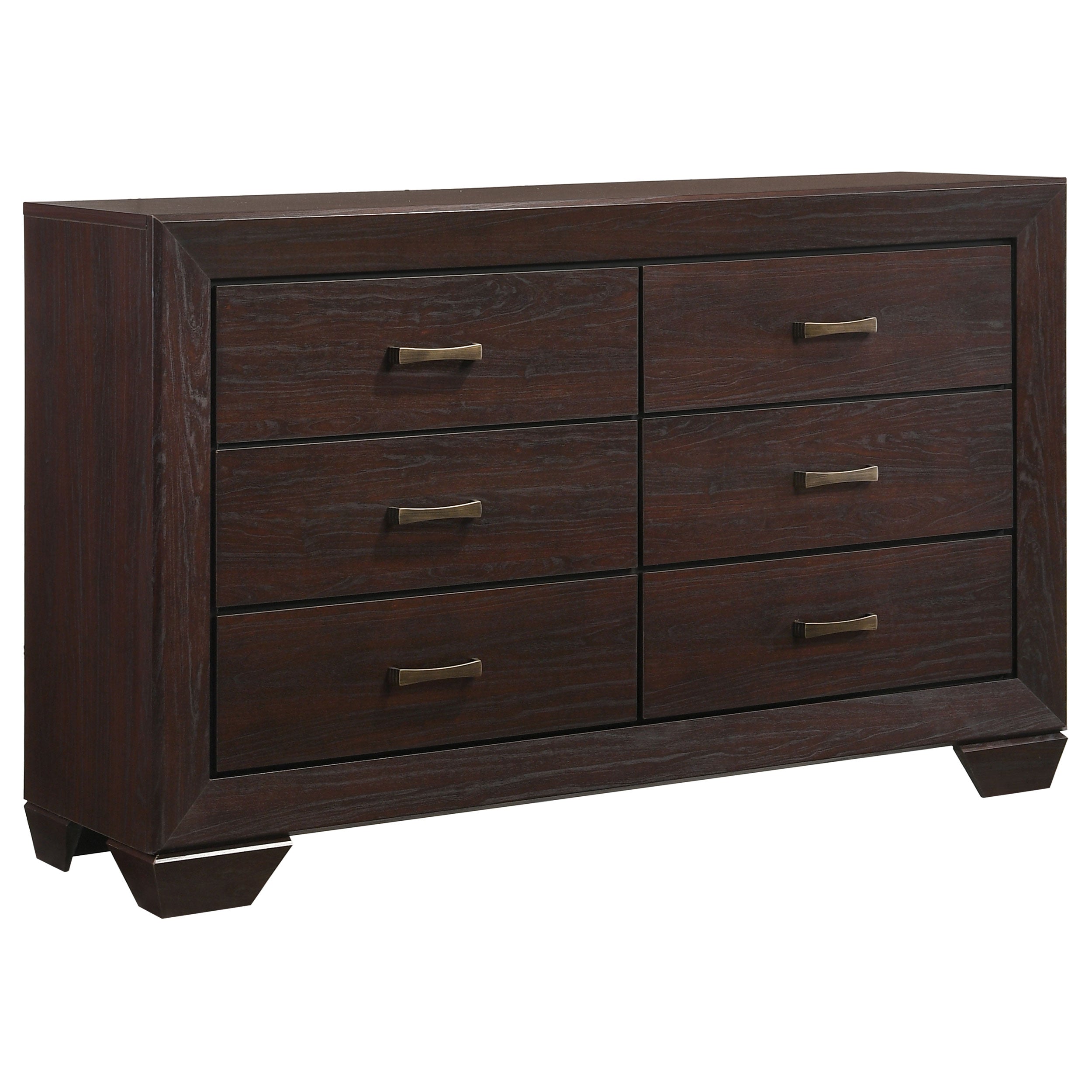 Kauffman 4-piece California King Bedroom Set Dark Cocoa — view 8