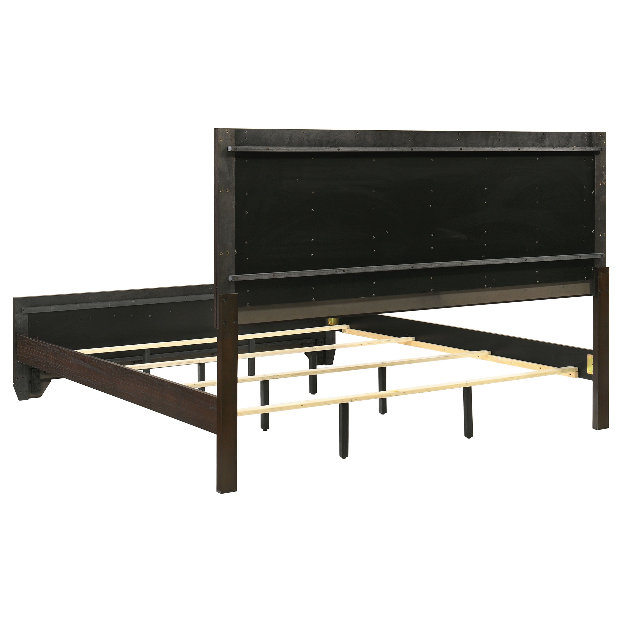 Kauffman 5-piece Eastern King Bedroom Set Dark Cocoa — view 4