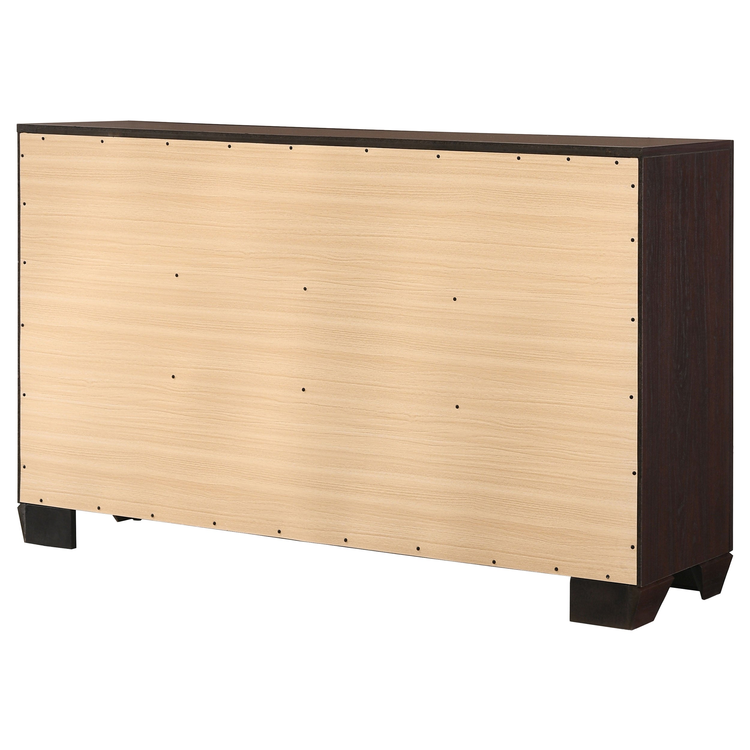 Kauffman 6-drawer Dresser Dark Cocoa — view 8