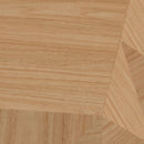 Side Table With 3D Embossed Pattern Design