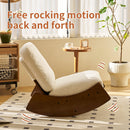 Comfortable High-Quality Upholstery Glider Rocking Chair