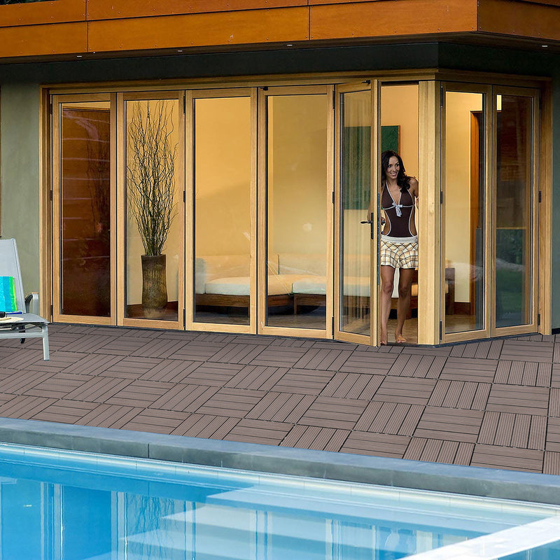 Composite Deck Tiles, Resist Rust, Water, Weather