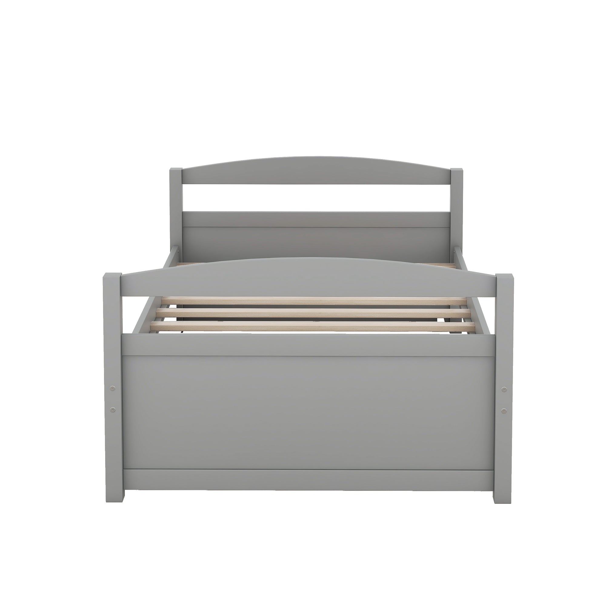 Twin Size Daybed with Trundle, Gray - Atlantic Fine Furniture Melbourne FL
