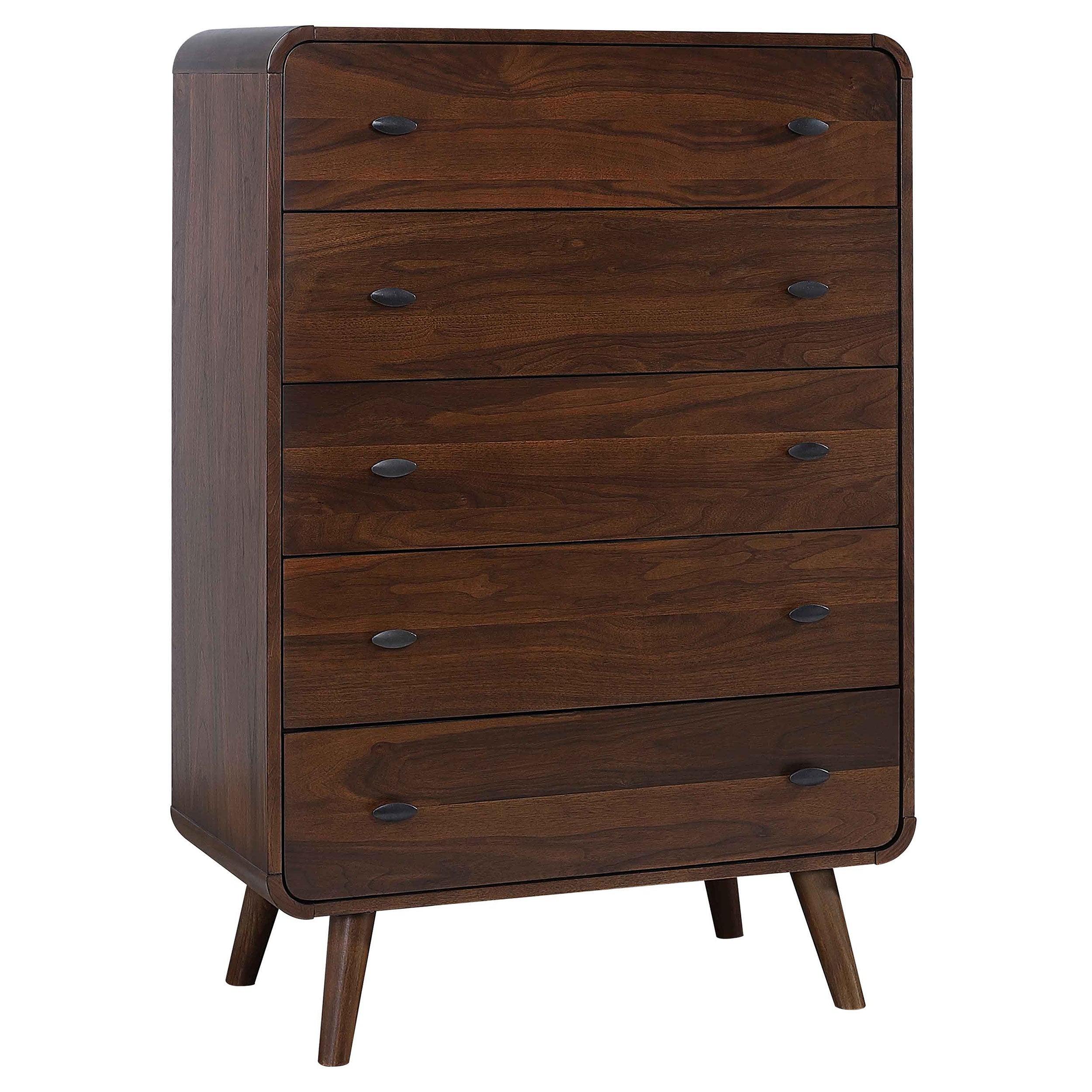 Robyn 5-piece Full Bedroom Set Dark Walnut — view 11