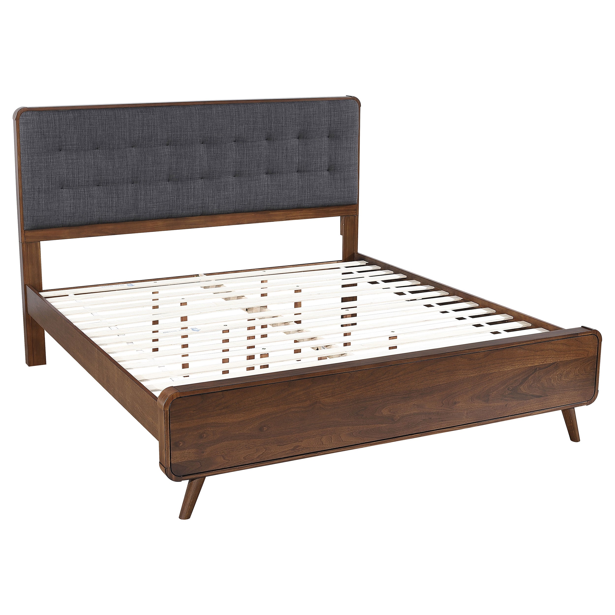 Robyn 5-piece Eastern King Bedroom Set Dark Walnut — view 3