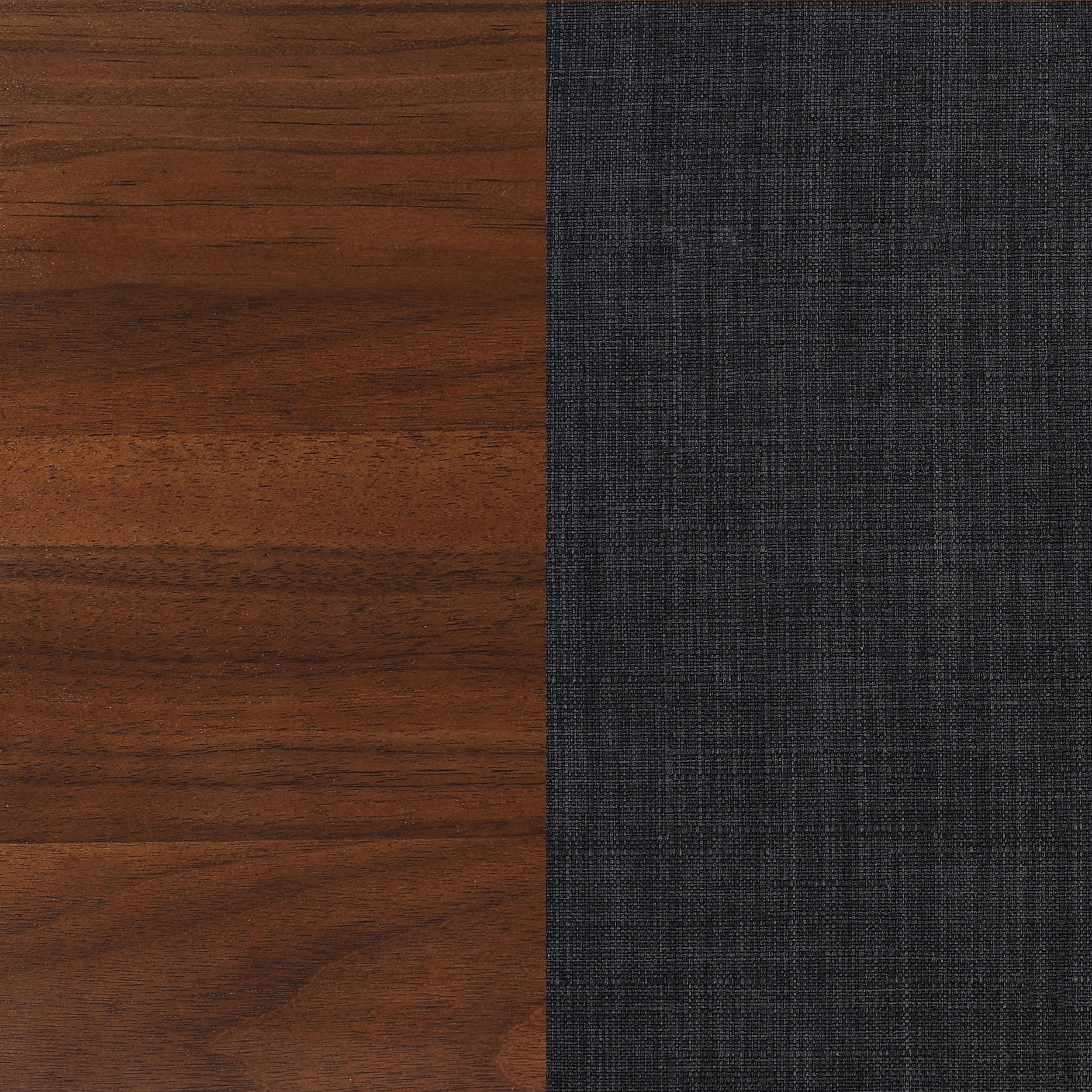 Robyn Wood Eastern King Platform Bed Dark Walnut — view 9