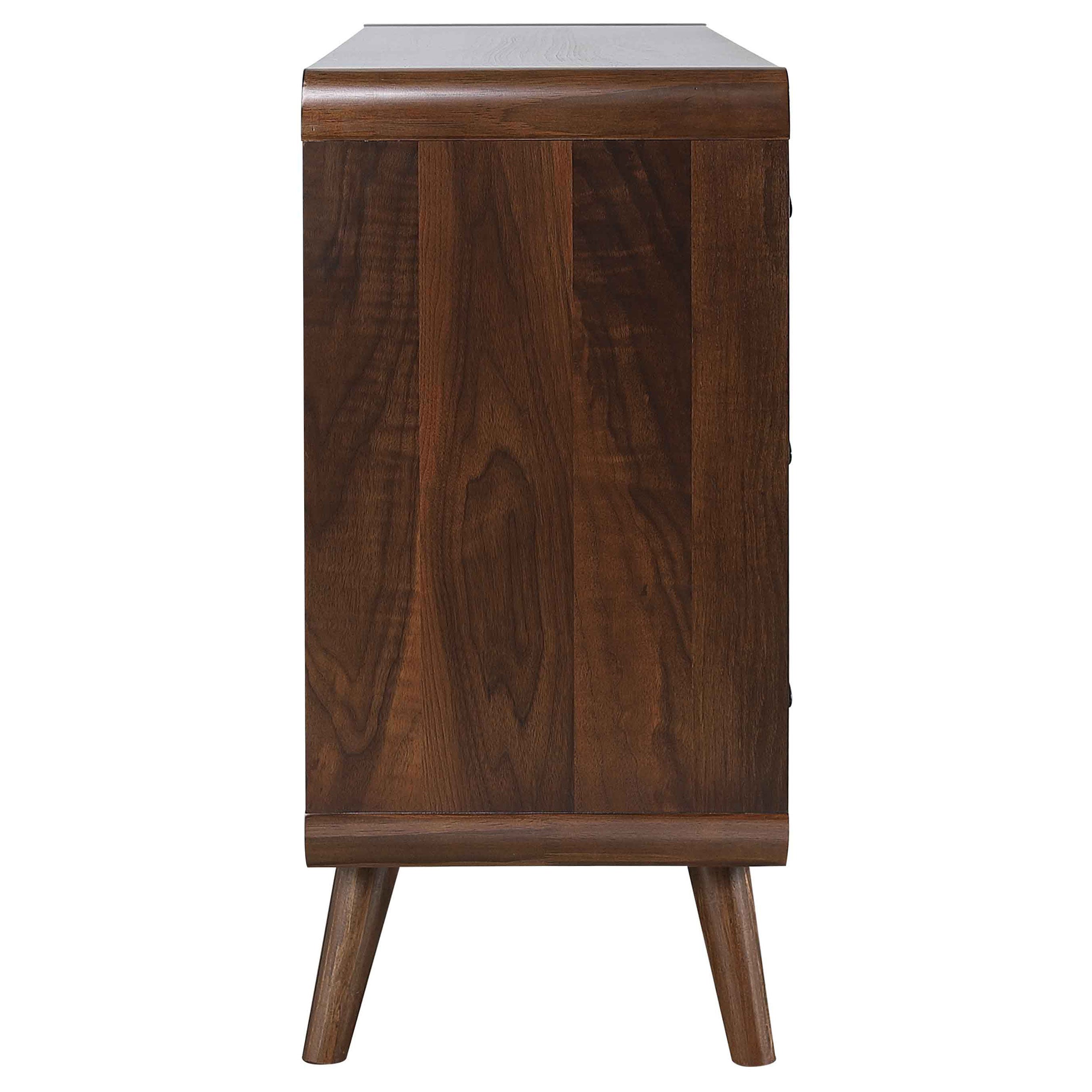 Robyn 6-drawer Bedroom Dresser Dark Walnut — view 9