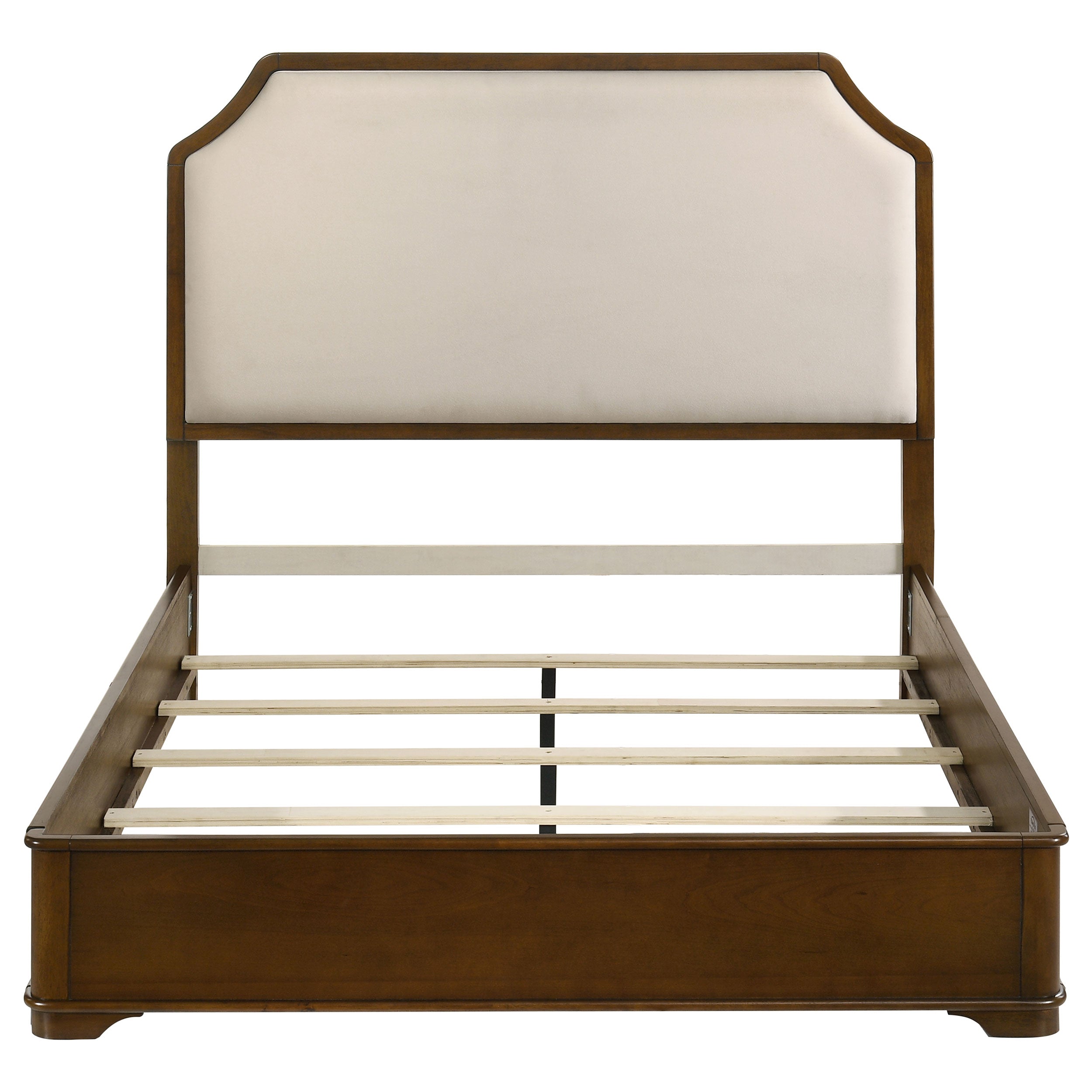 Garland 58-inch Queen Panel Bed Cream and Brown Cherry — view 4