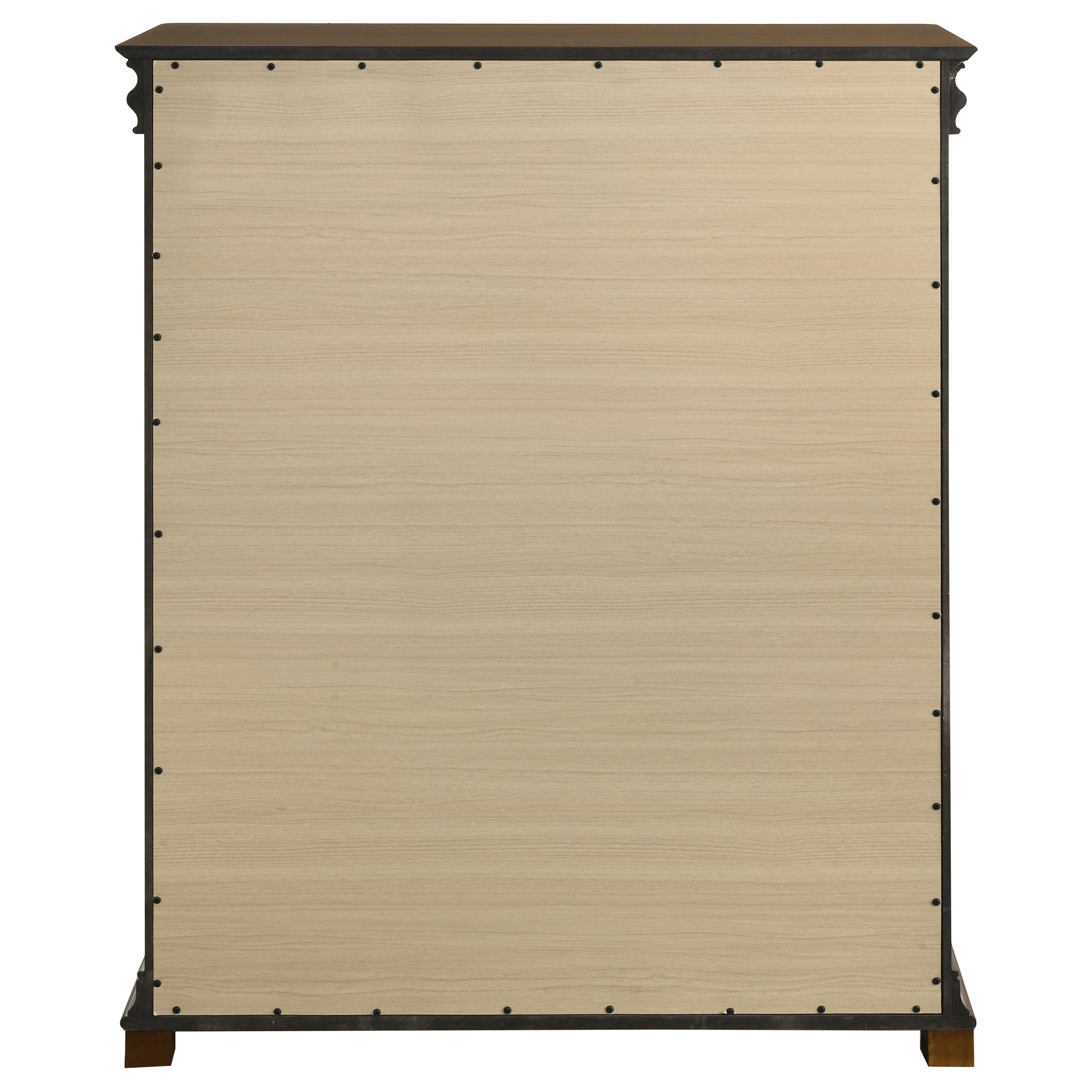Garland 4-drawer Bedroom Chest of Drawers Brown Cherry — view 7