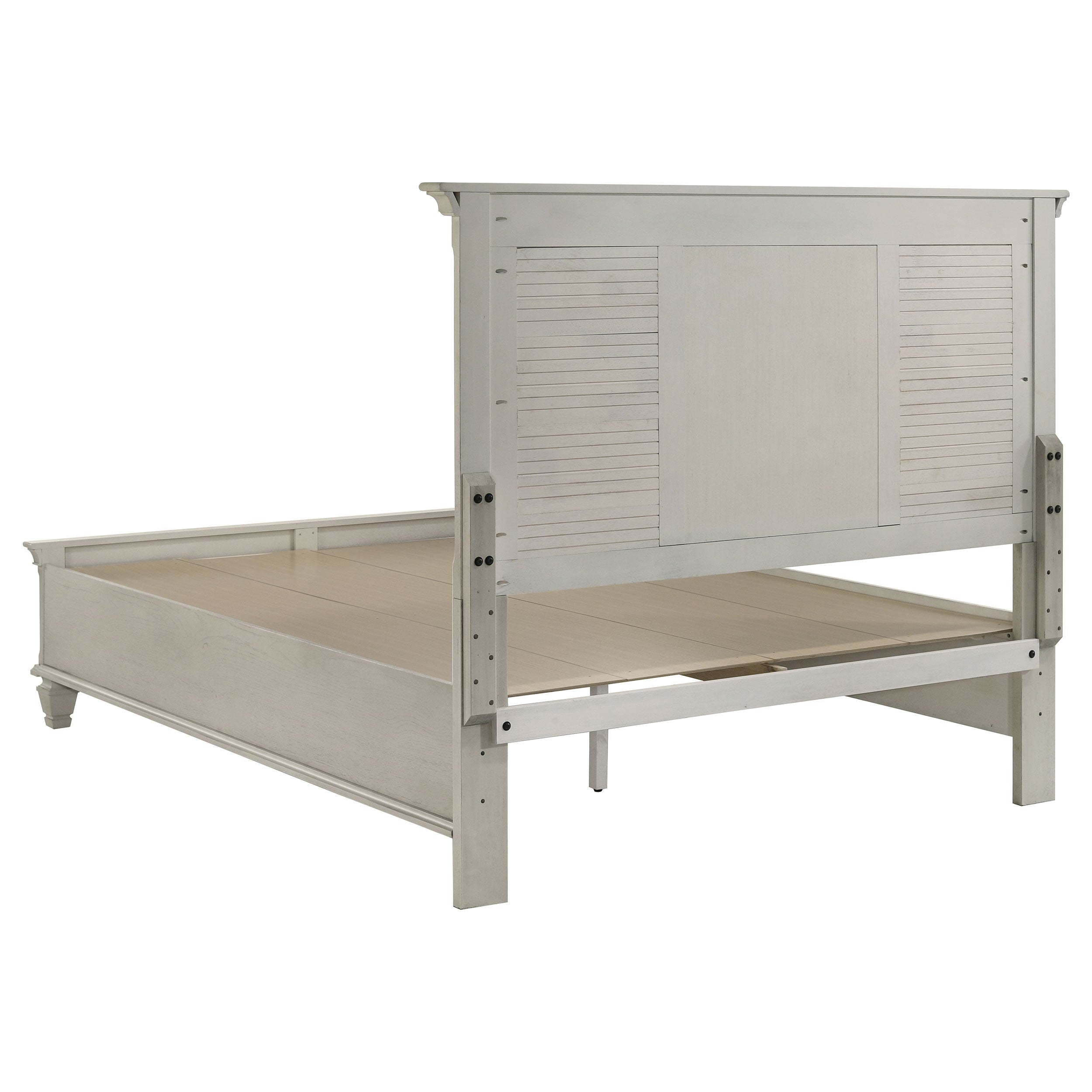 Franco 4-piece Queen Bedroom Set Distressed White — view 4