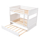 Bunk Bed With Twin Size Trundle, Guardrails