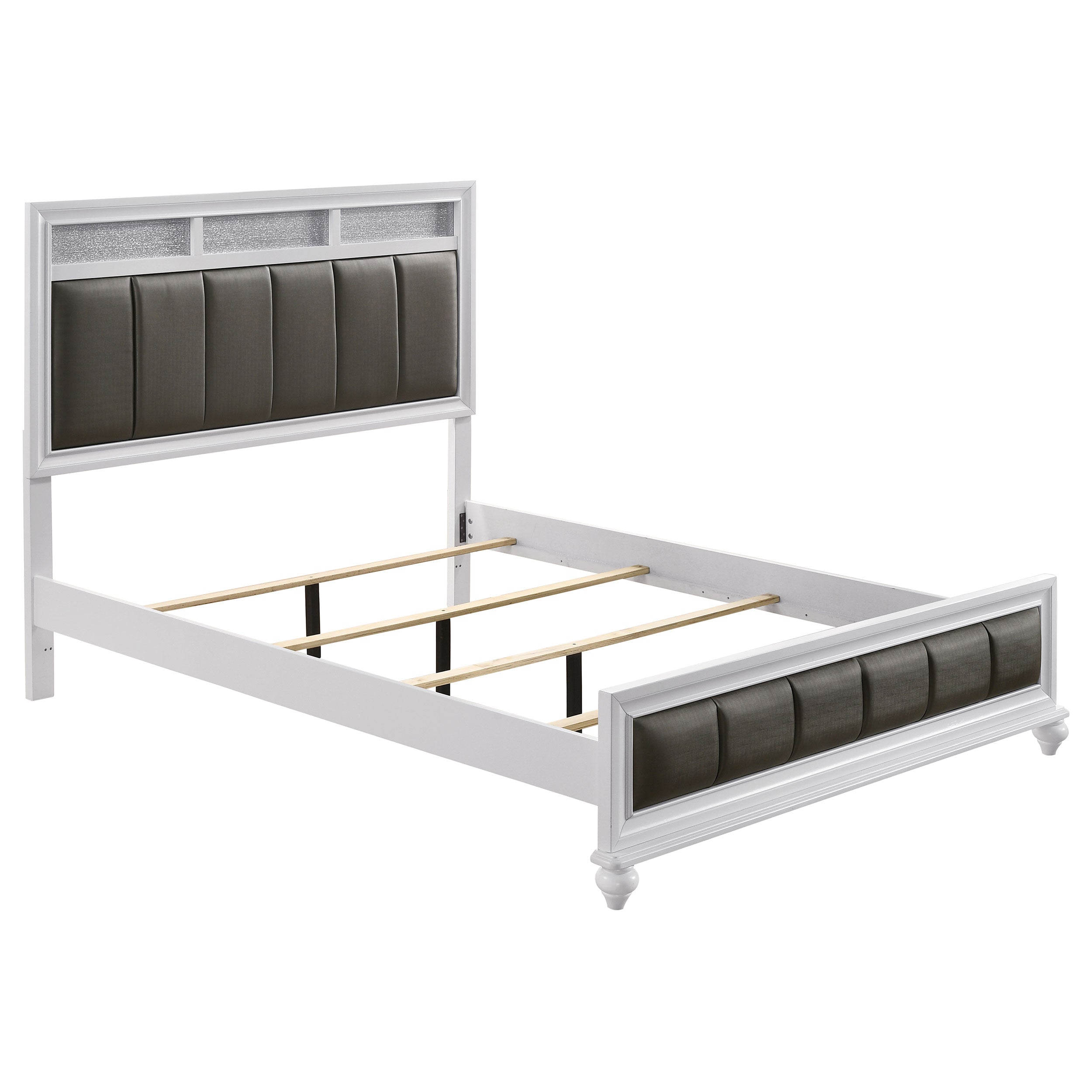 Barzini 4-piece Queen Bedroom Set White — view 3