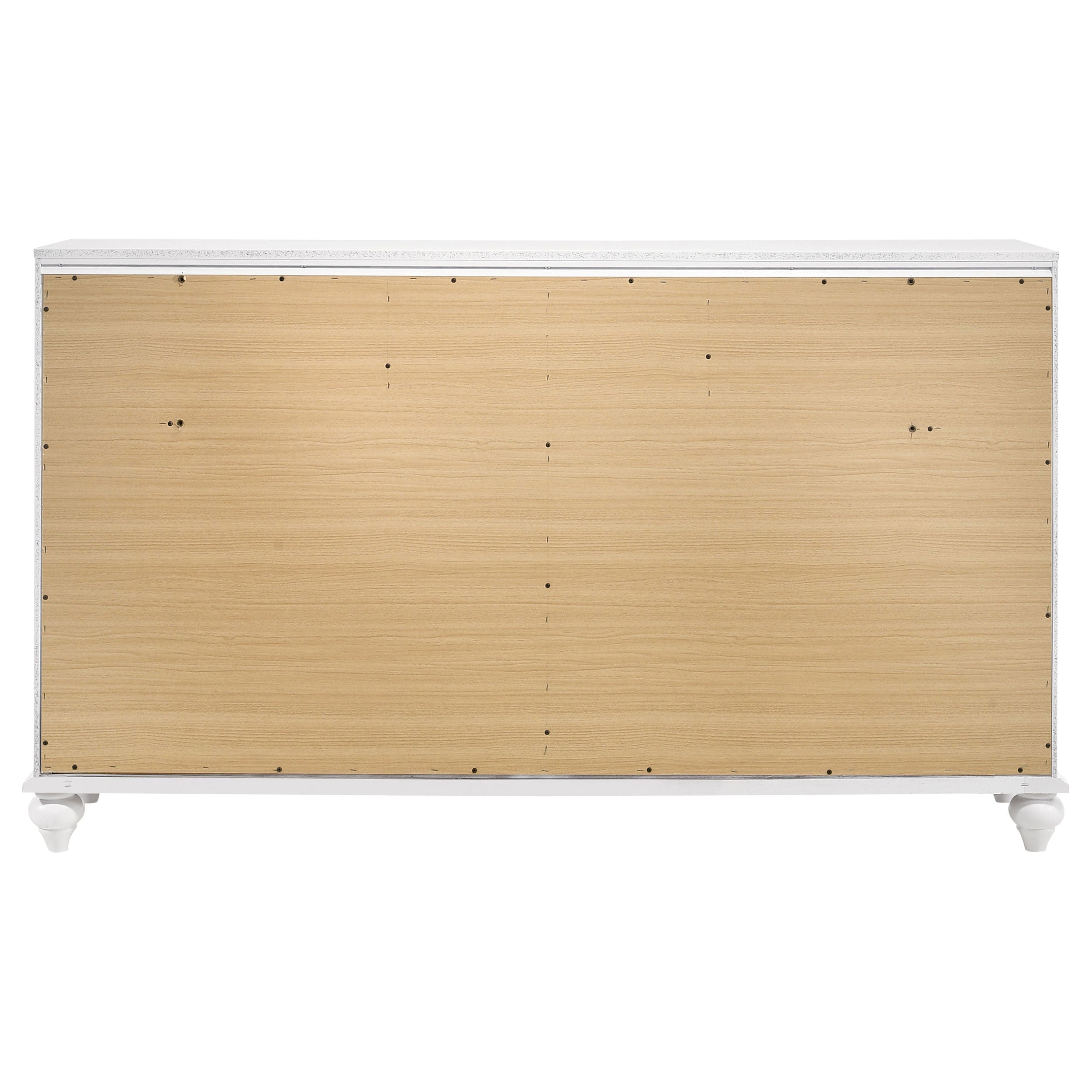 Barzini 7-drawer Dresser White — view 7