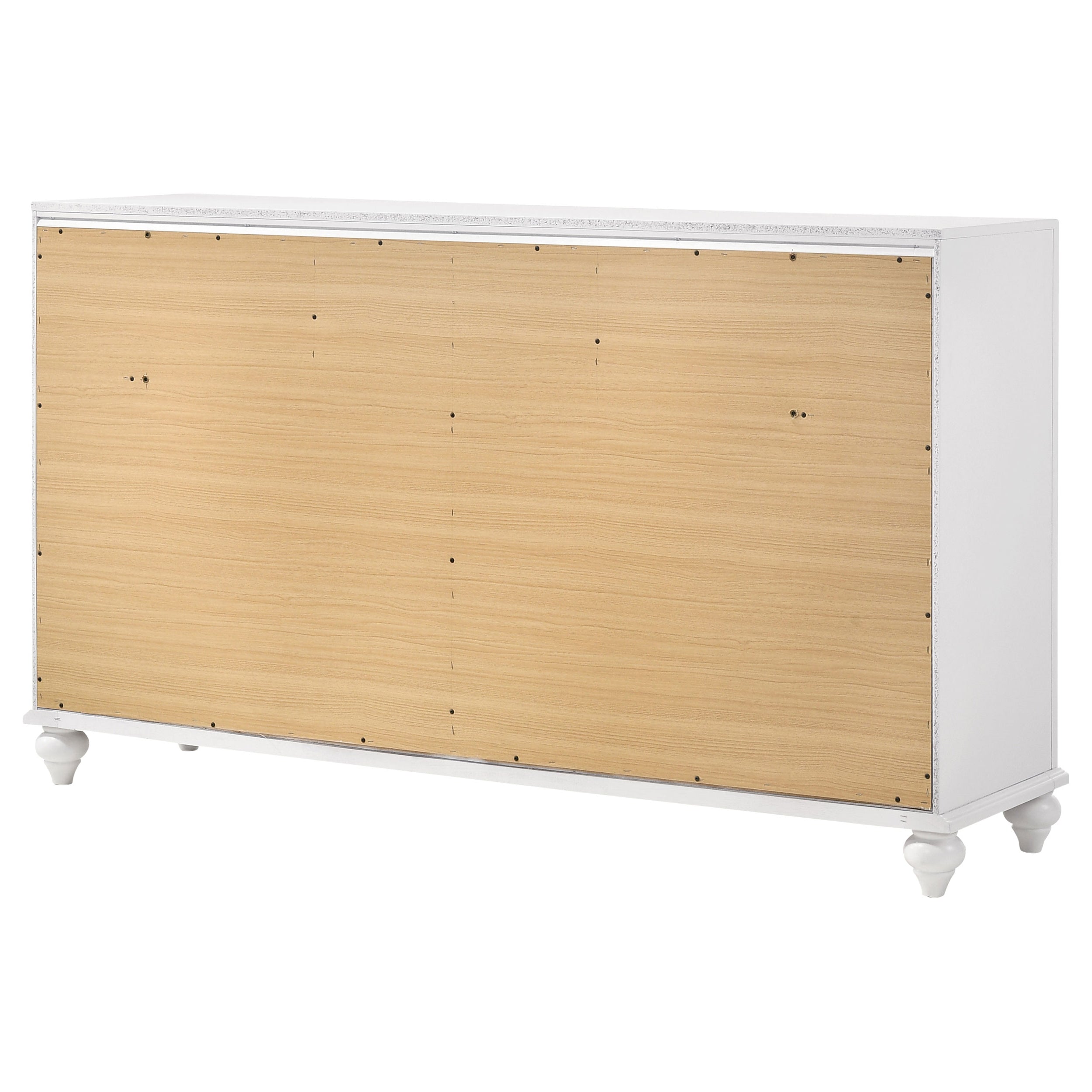 Barzini 7-drawer Dresser White — view 8