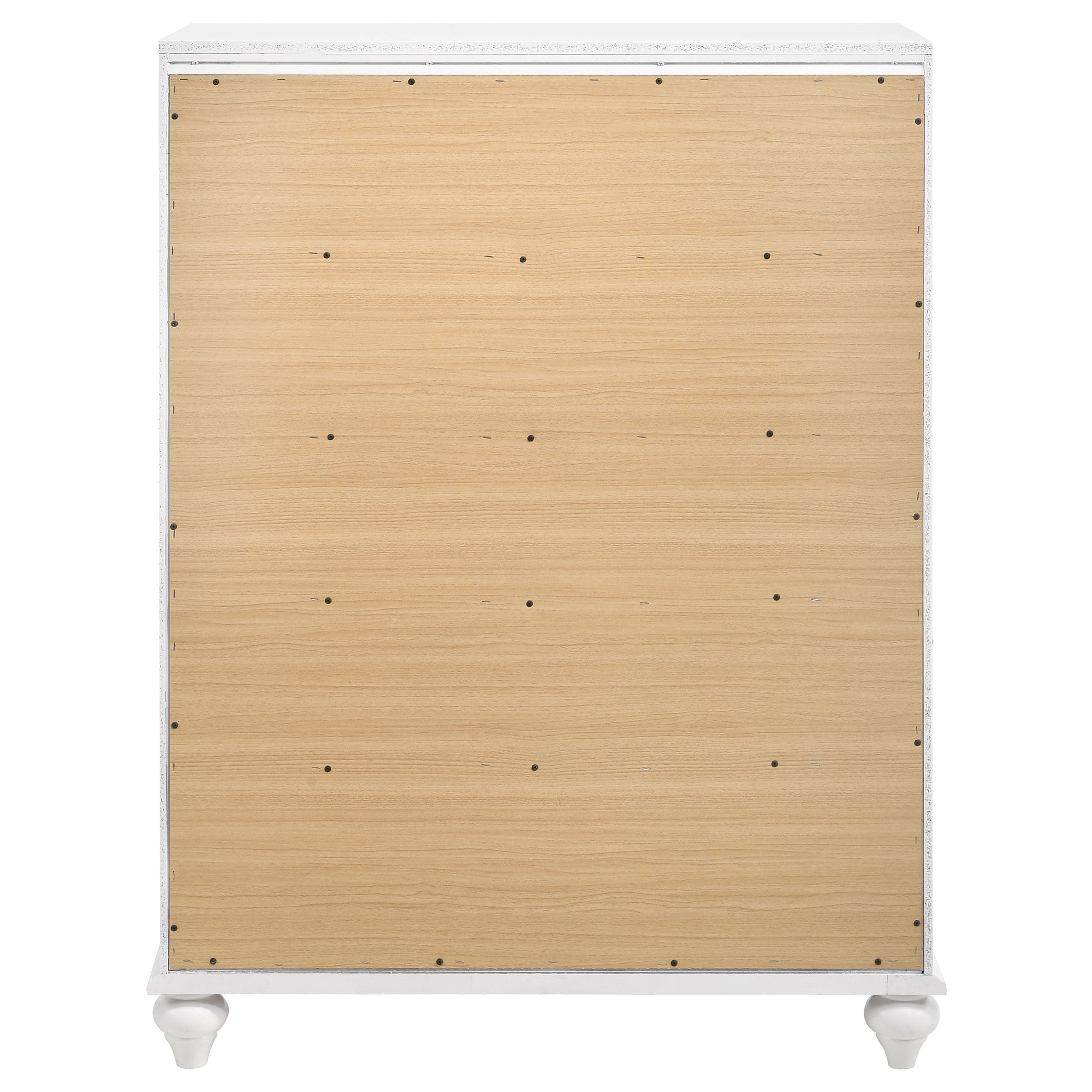 Barzini 5-drawer Bedroom Chest White — view 7