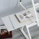 Adjustable Tempered Glass Drafting Printing Table With Chair