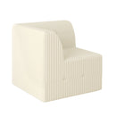 Modern Minimalist Corduroy Corner Sofa Sleeper