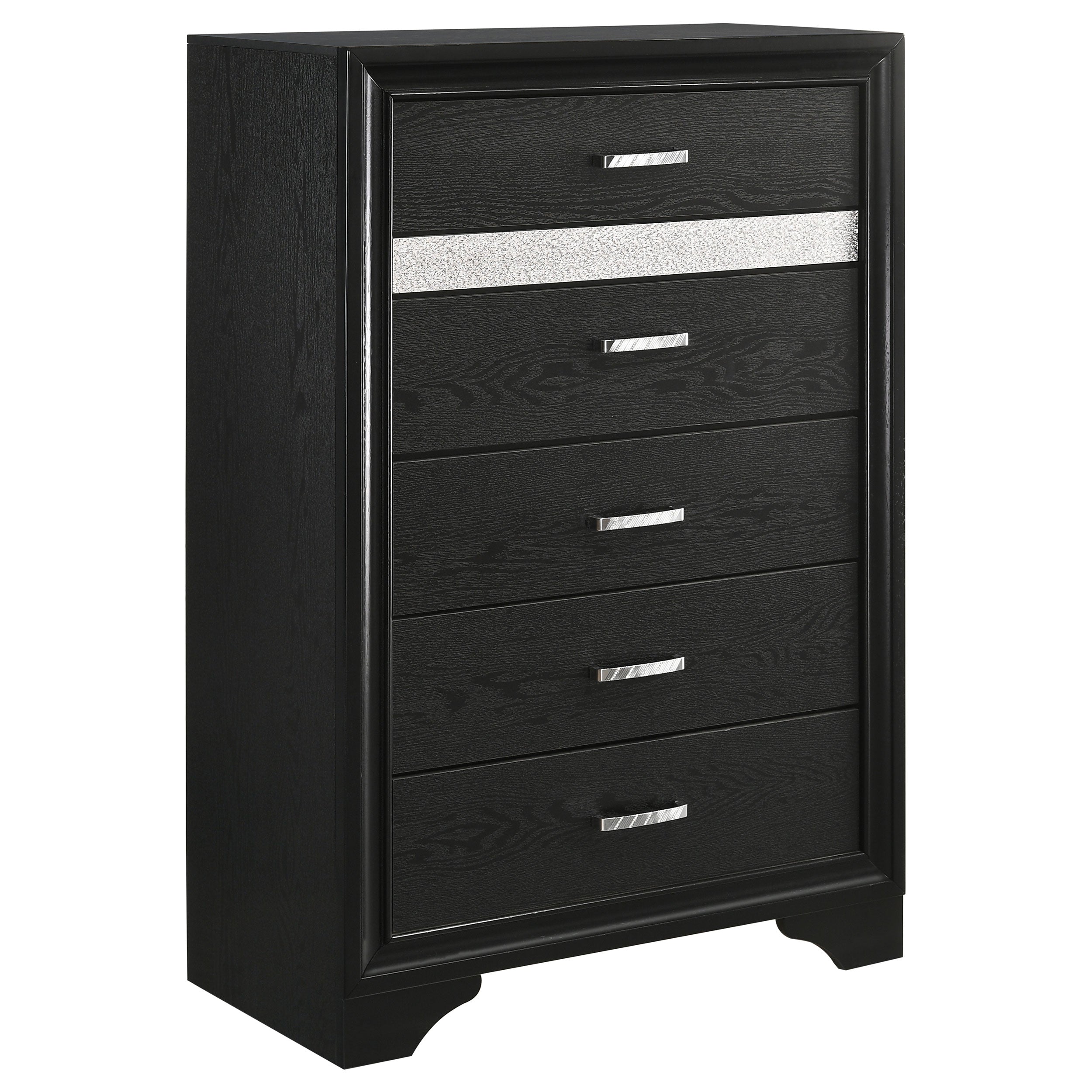 Miranda 5-piece Full Bedroom Set Black — view 11
