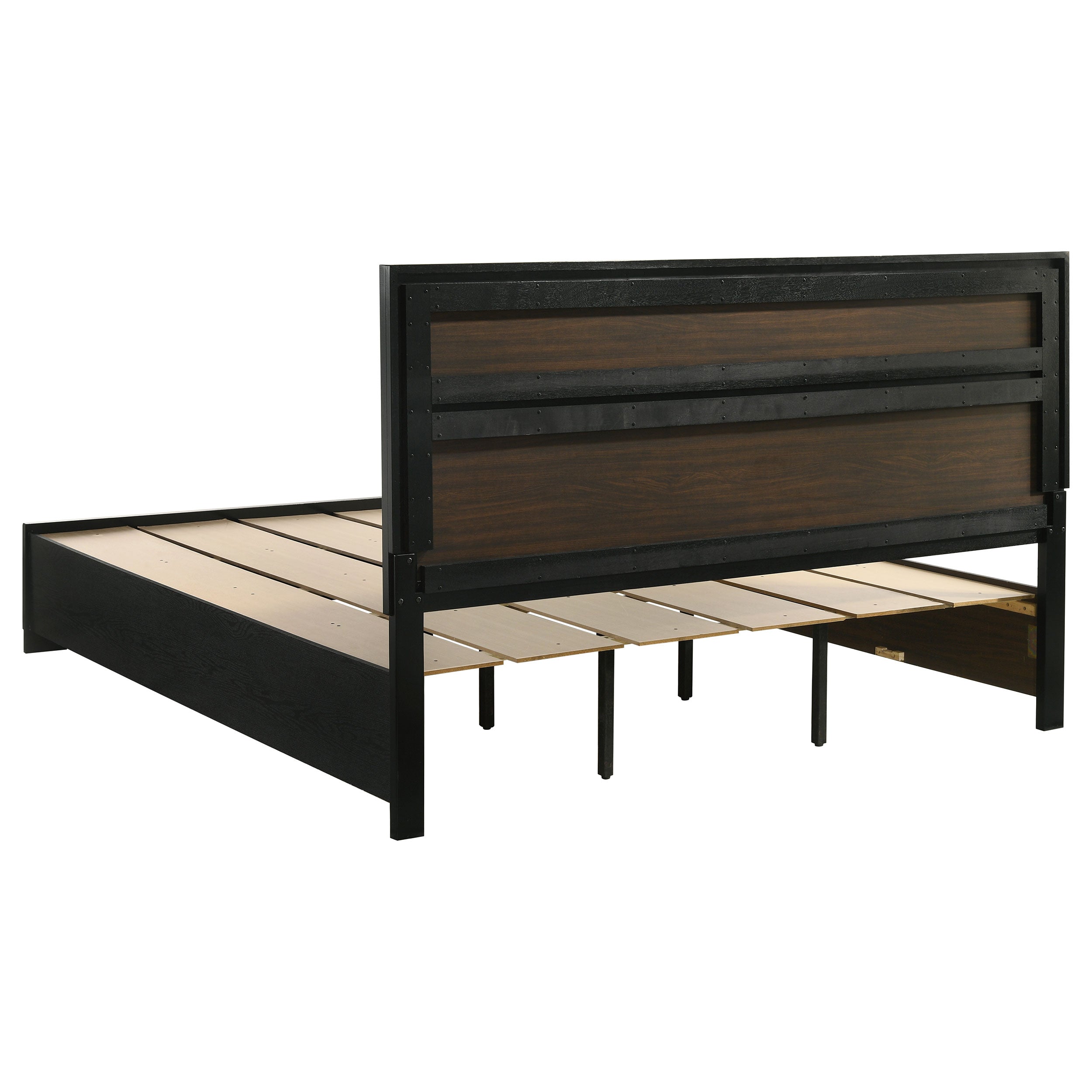 Miranda 4-piece California King Bedroom Set Black — view 4