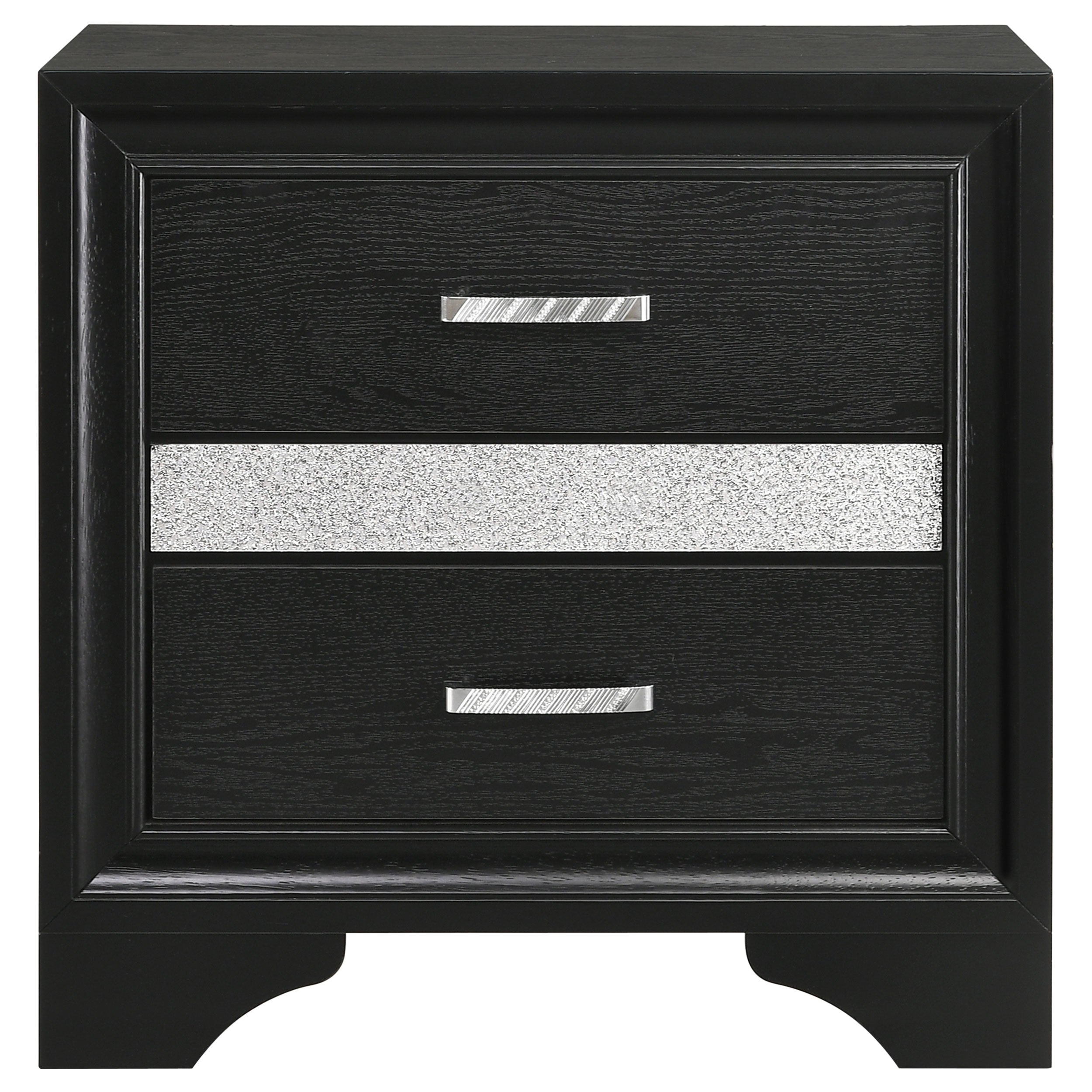 Miranda 4-piece Queen Bedroom Set Black — view 6