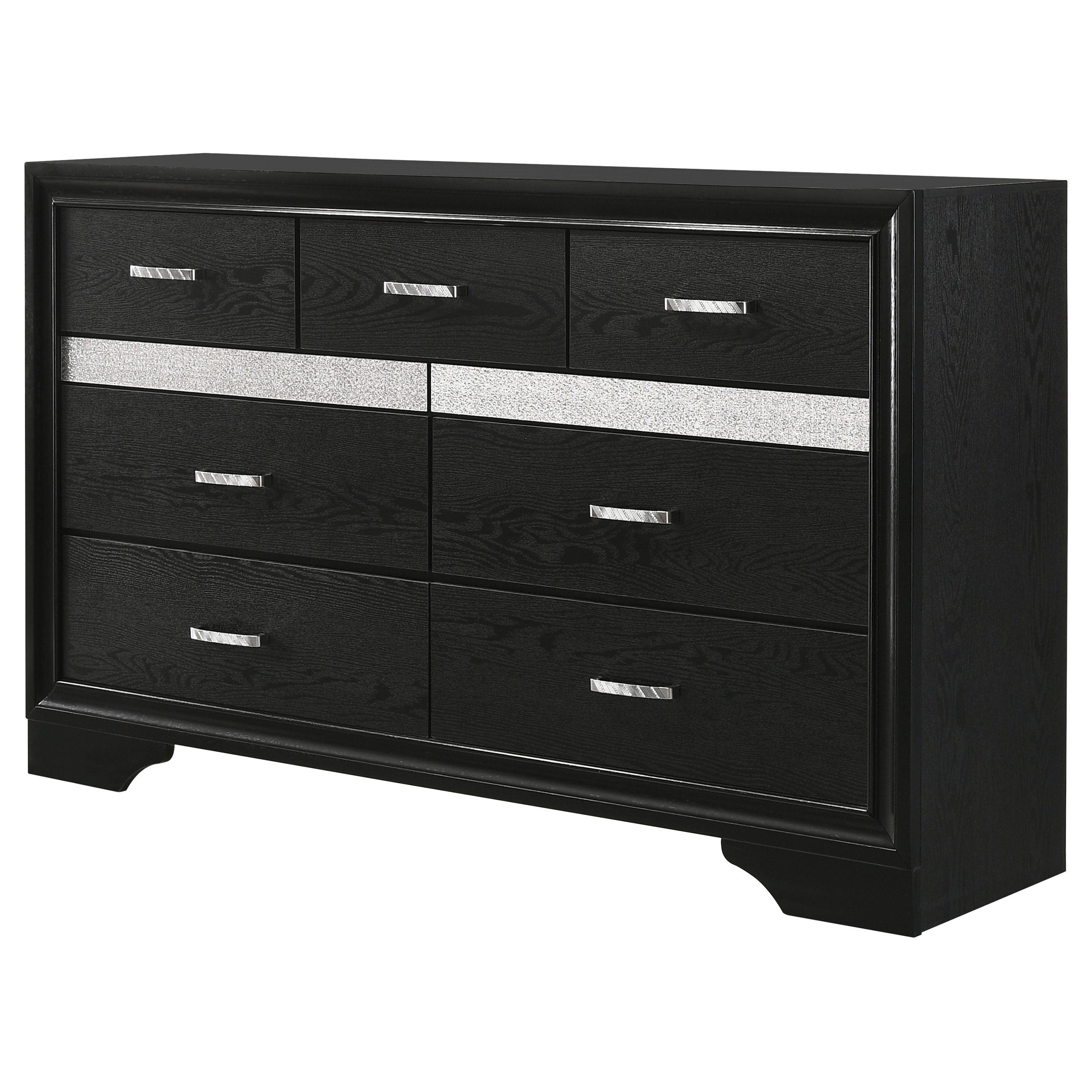 Miranda 9-drawer Dresser Black — view 4