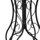 Colorful Outdoor Side Table With Ceramic Tile Top