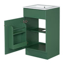 Bathroom Vanity With Sink, Cabinet With Adjustable Shelf