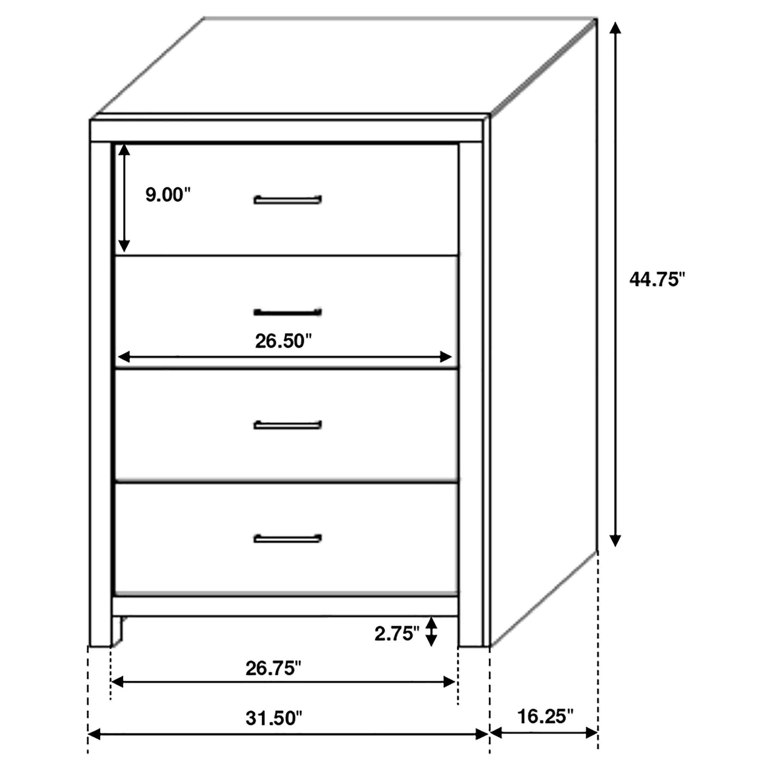 Brantford 5-piece Eastern King Bedroom Set Barrel Oak — view 20