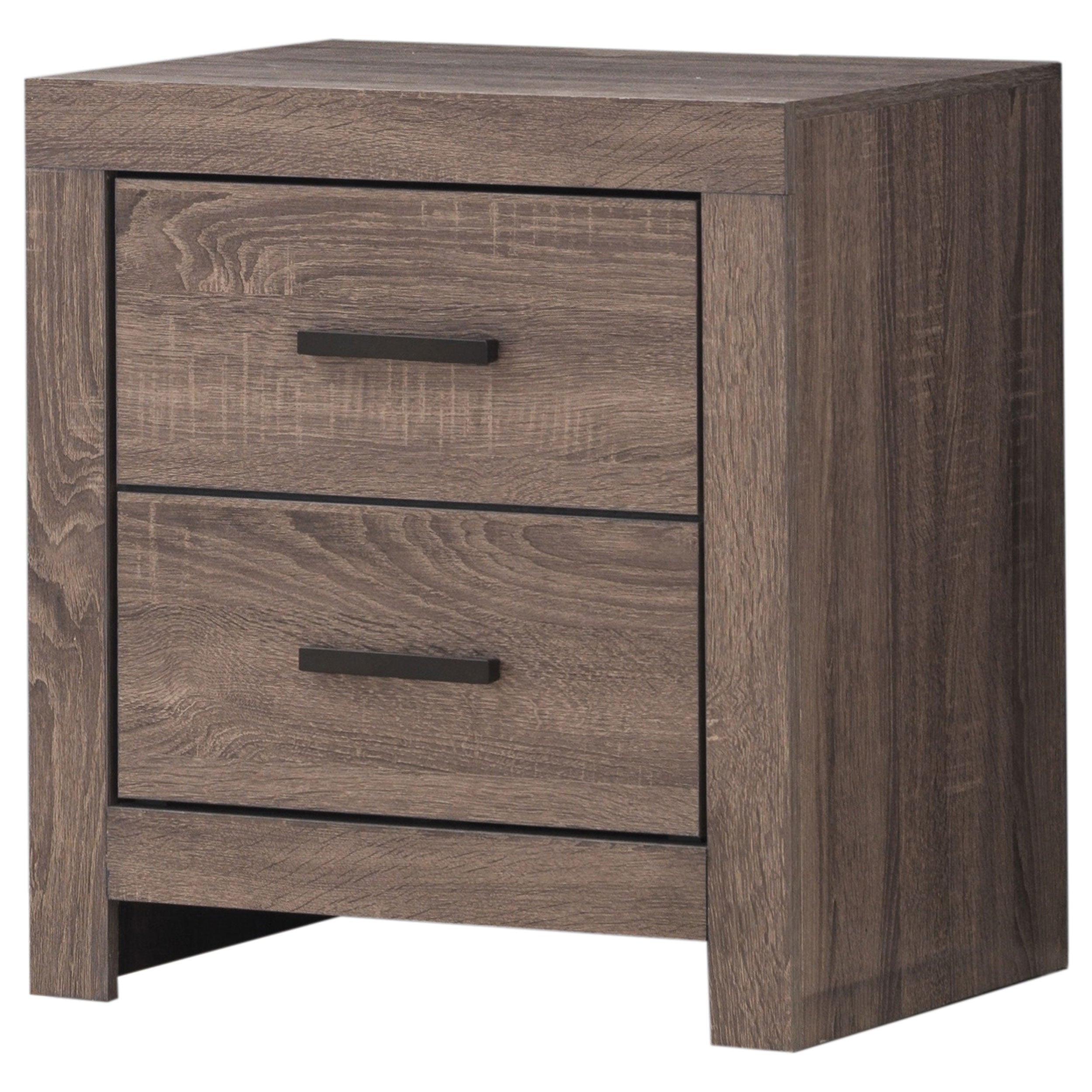 Brantford 2-drawer Nightstand Barrel Oak — view 4