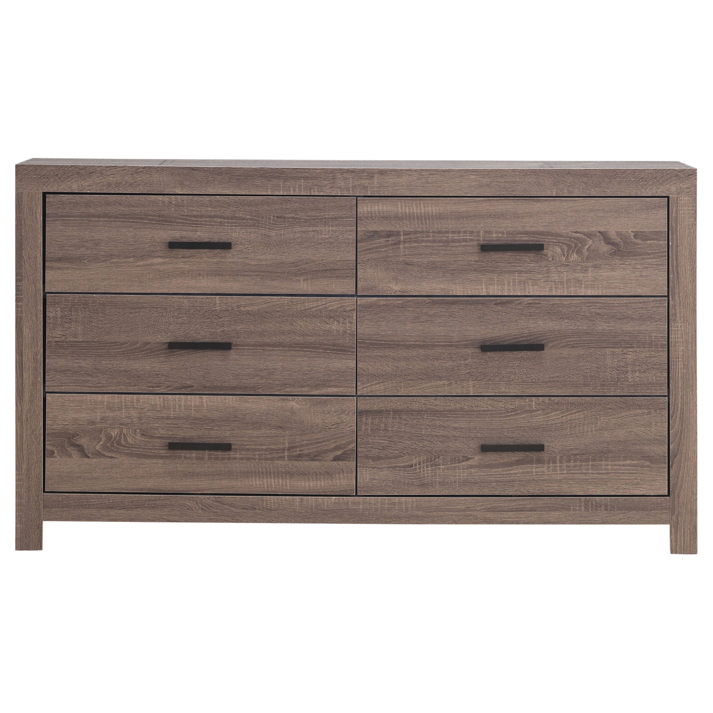 Brantford 6-drawer Dresser Barrel Oak — view 3