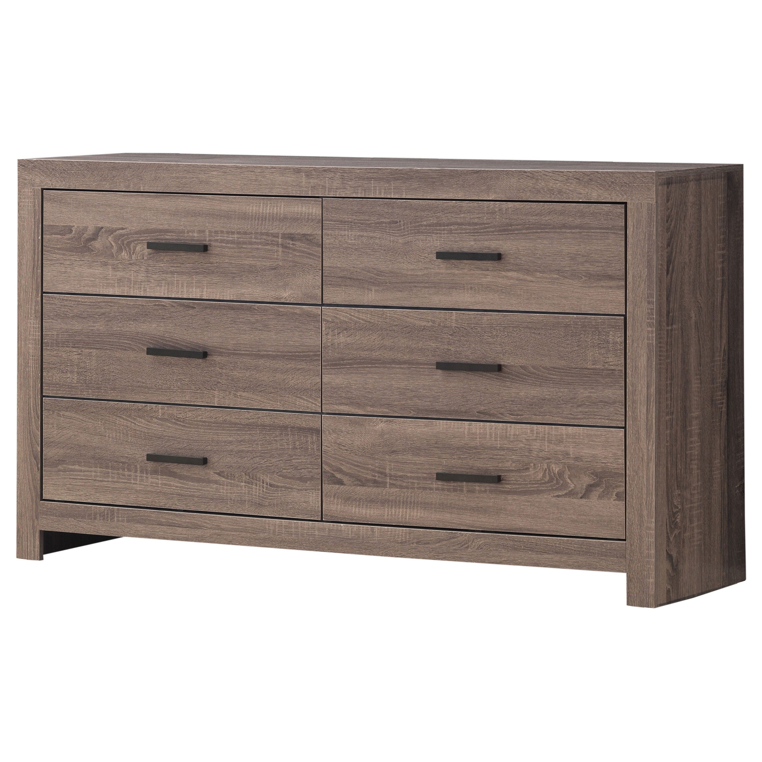 Brantford 6-drawer Dresser Barrel Oak — view 4