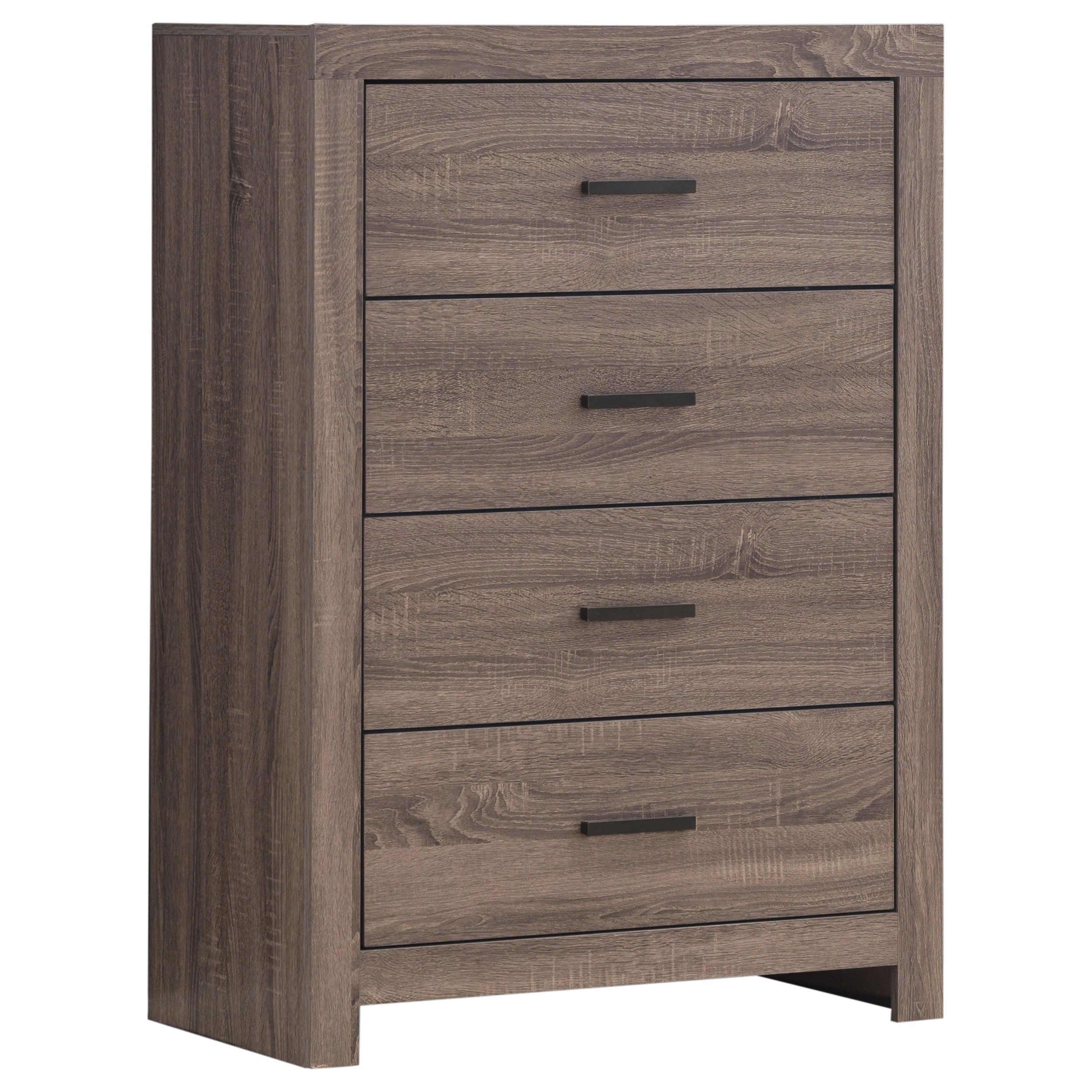Brantford 4-drawer Bedroom Chest Barrel Oak — view 1