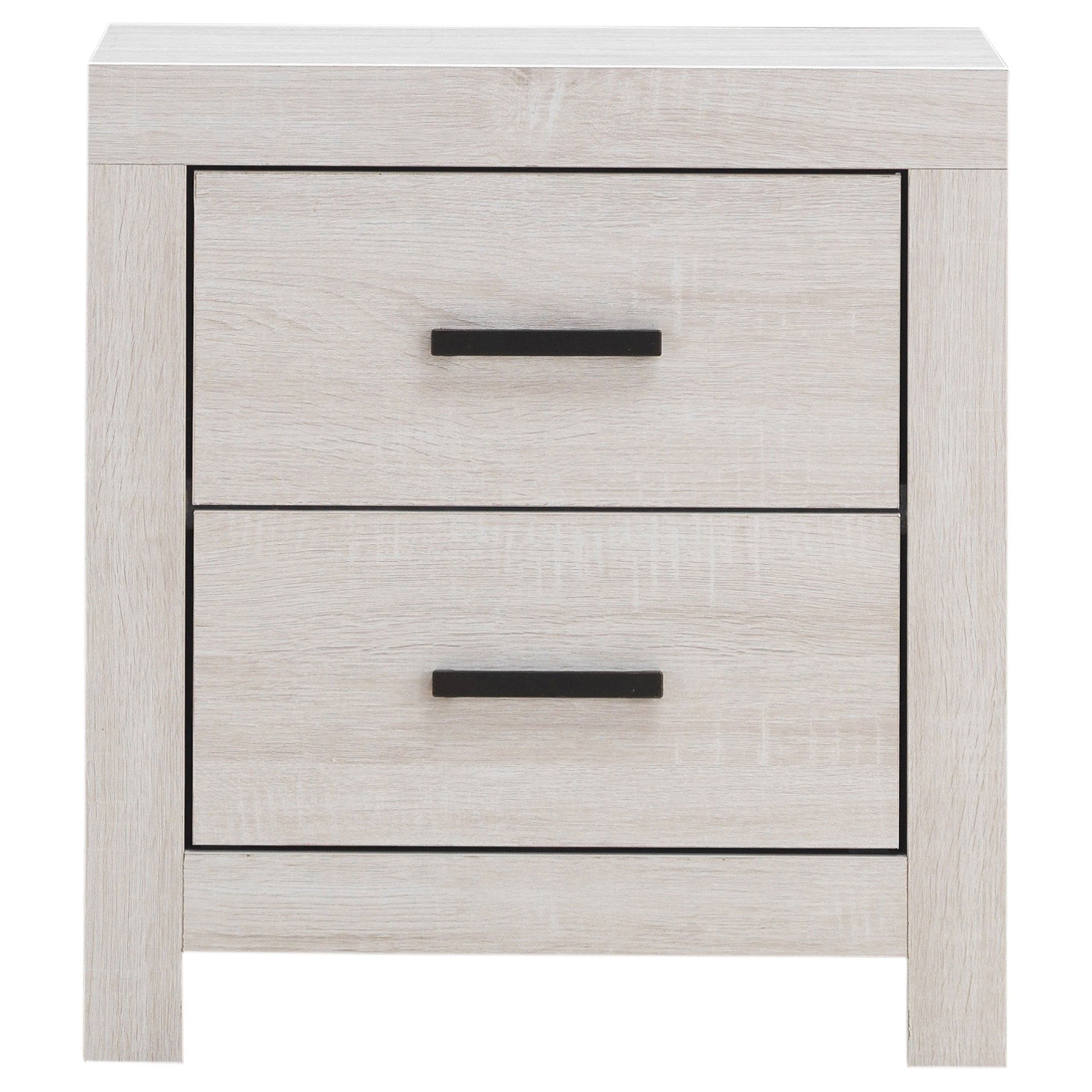 Brantford 2-drawer Nightstand Coastal White — view 3