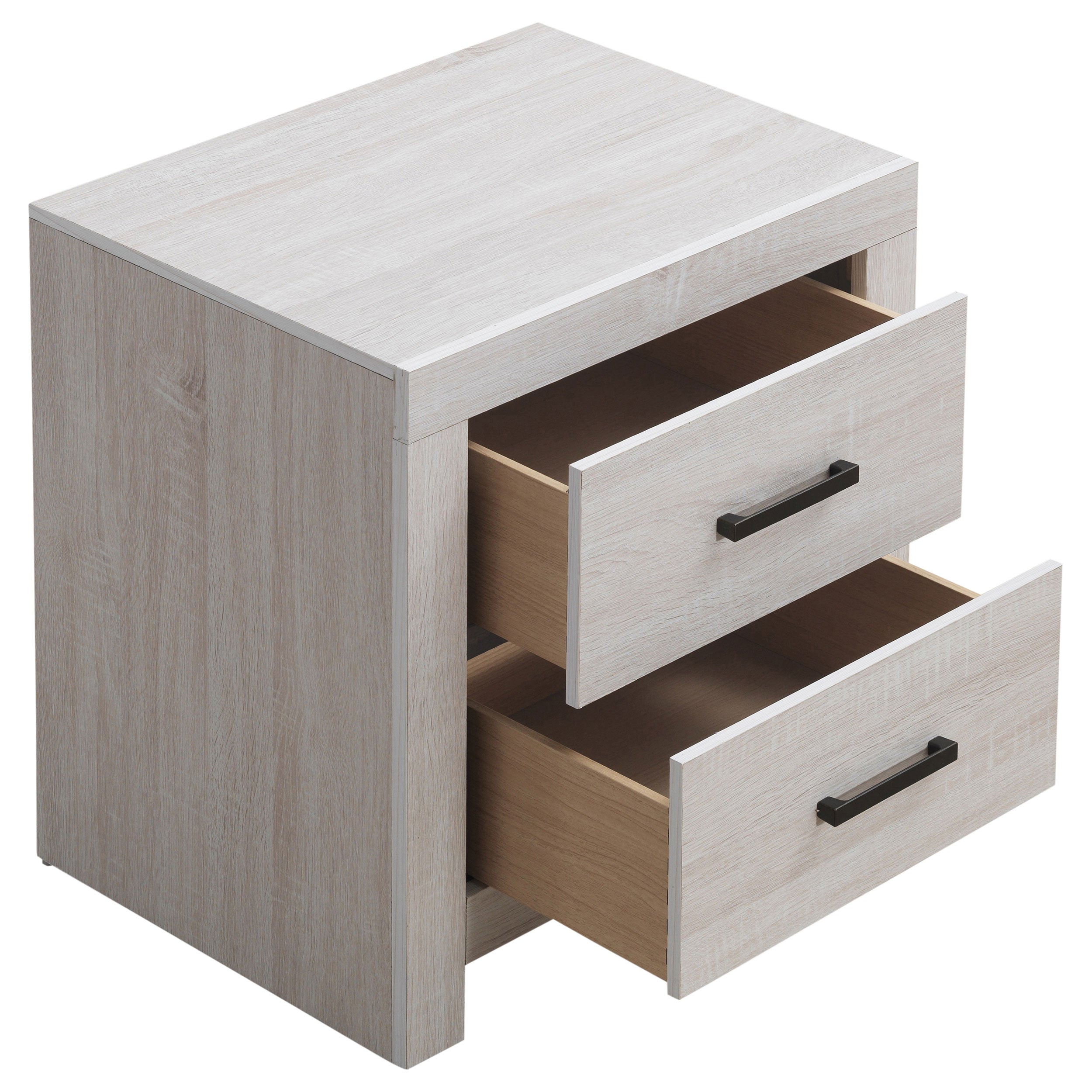 Brantford 2-drawer Nightstand Coastal White — view 10