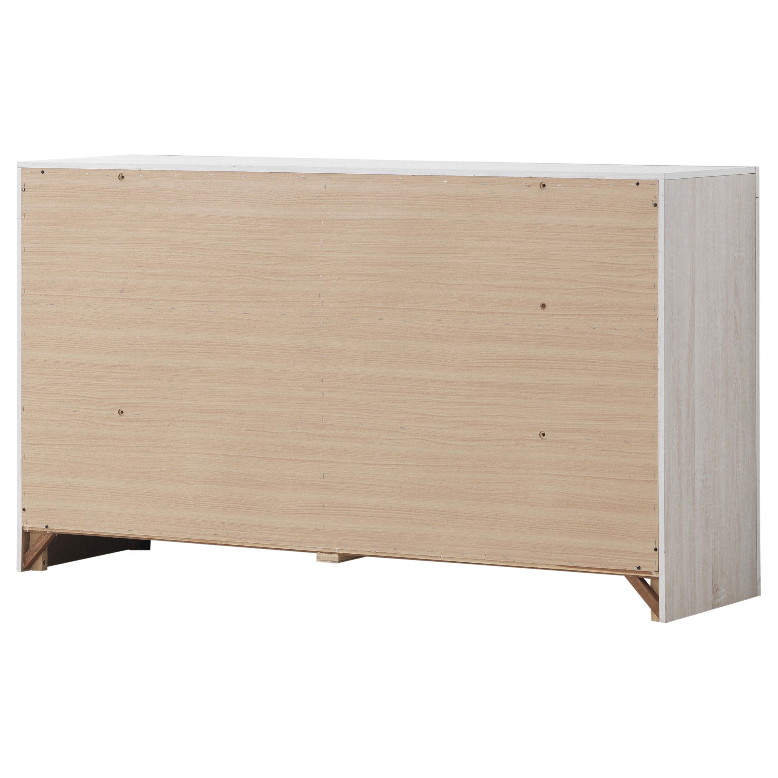 Brantford 6-drawer Dresser Coastal White — view 8