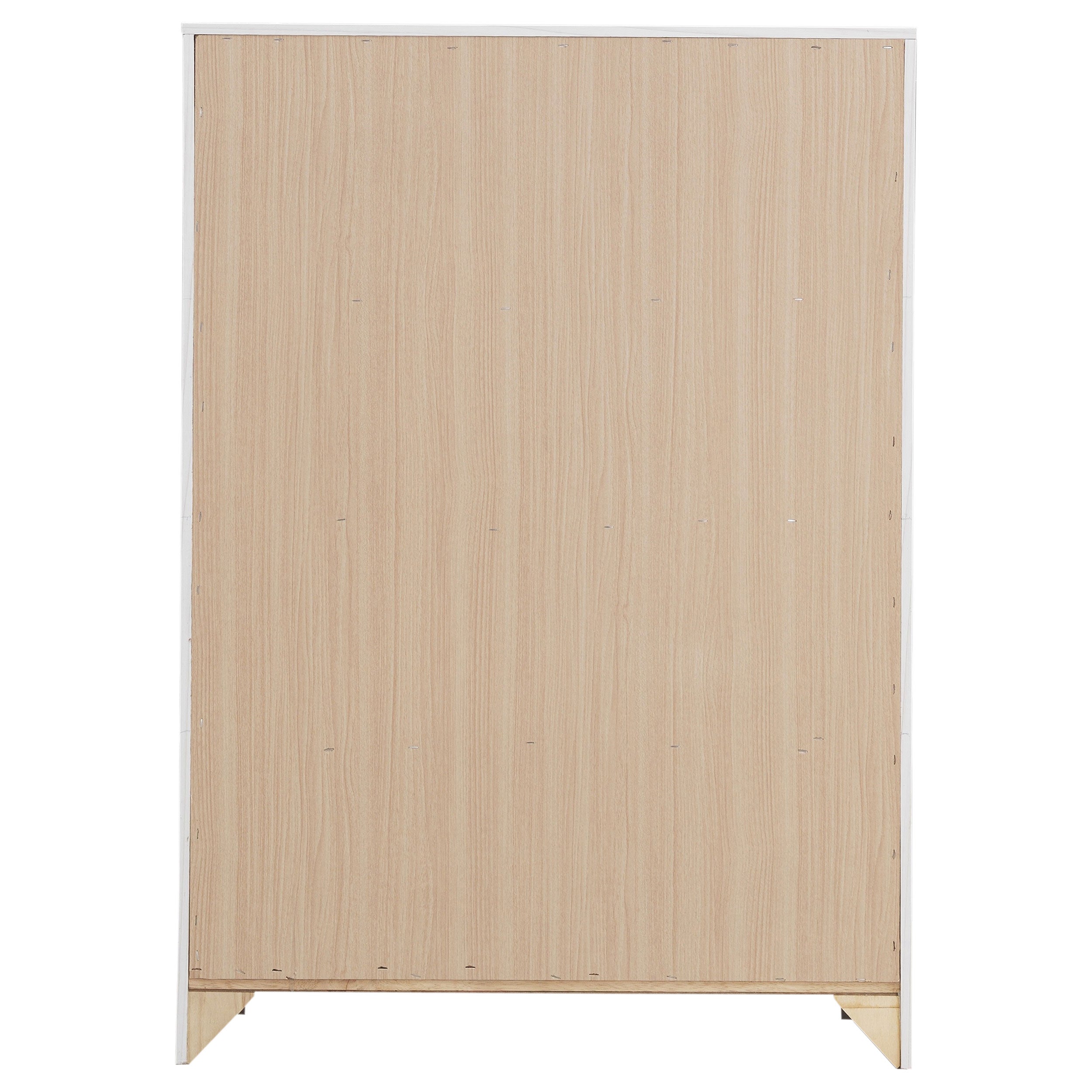 Brantford 4-drawer Bedroom Chest Coastal White — view 7