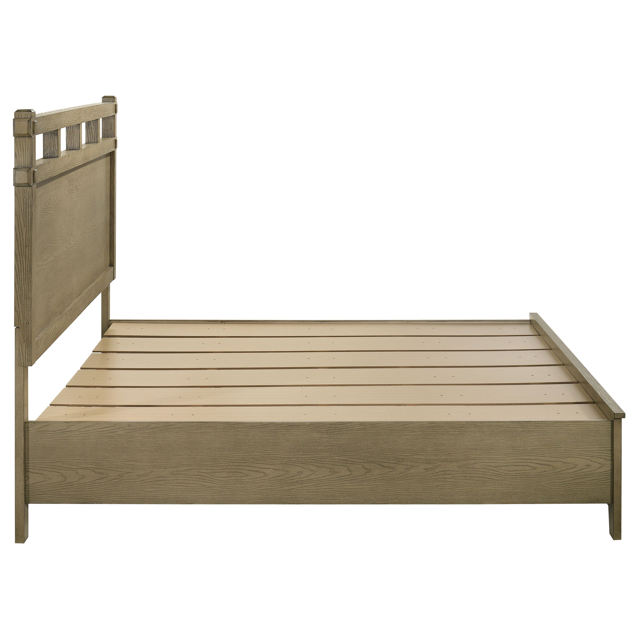 Hazlewood 59-inch Eastern King Storage Bed Vineyard Oak — view 6