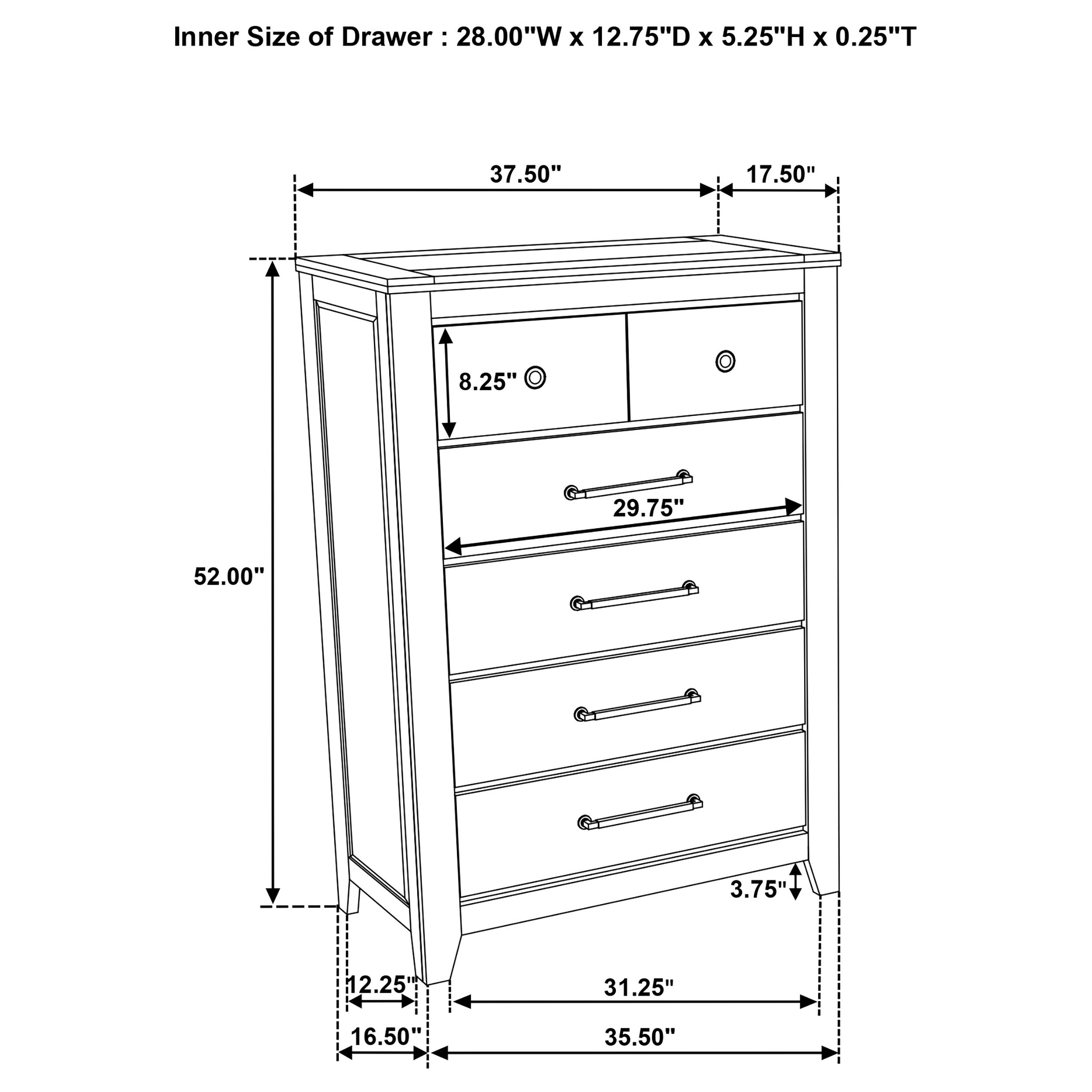 Hazlewood 5-piece Queen Bedroom Set Vineyard Oak — view 19