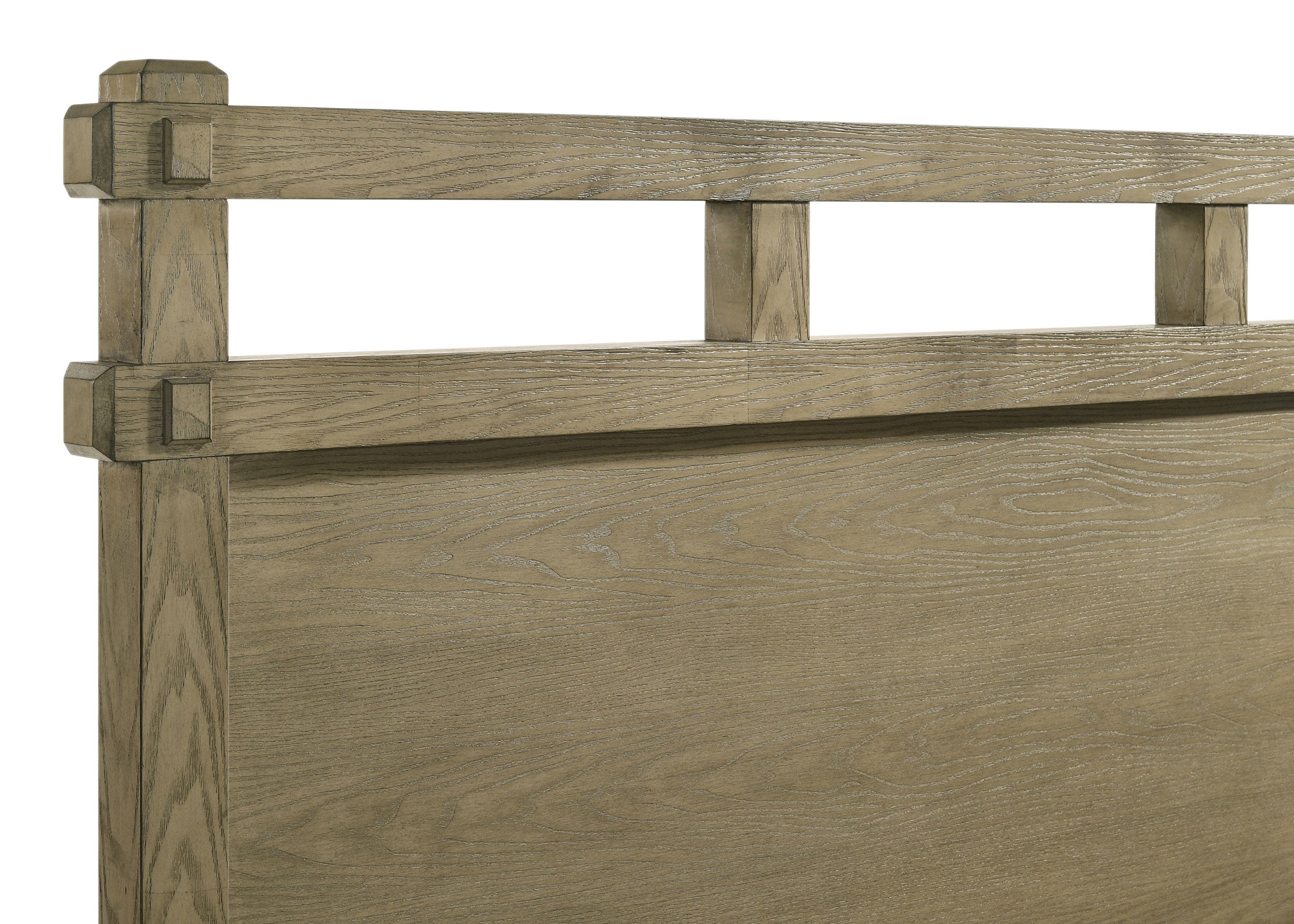 Hazlewood 61-inch Eastern King Panel Bed Vineyard Oak — view 7