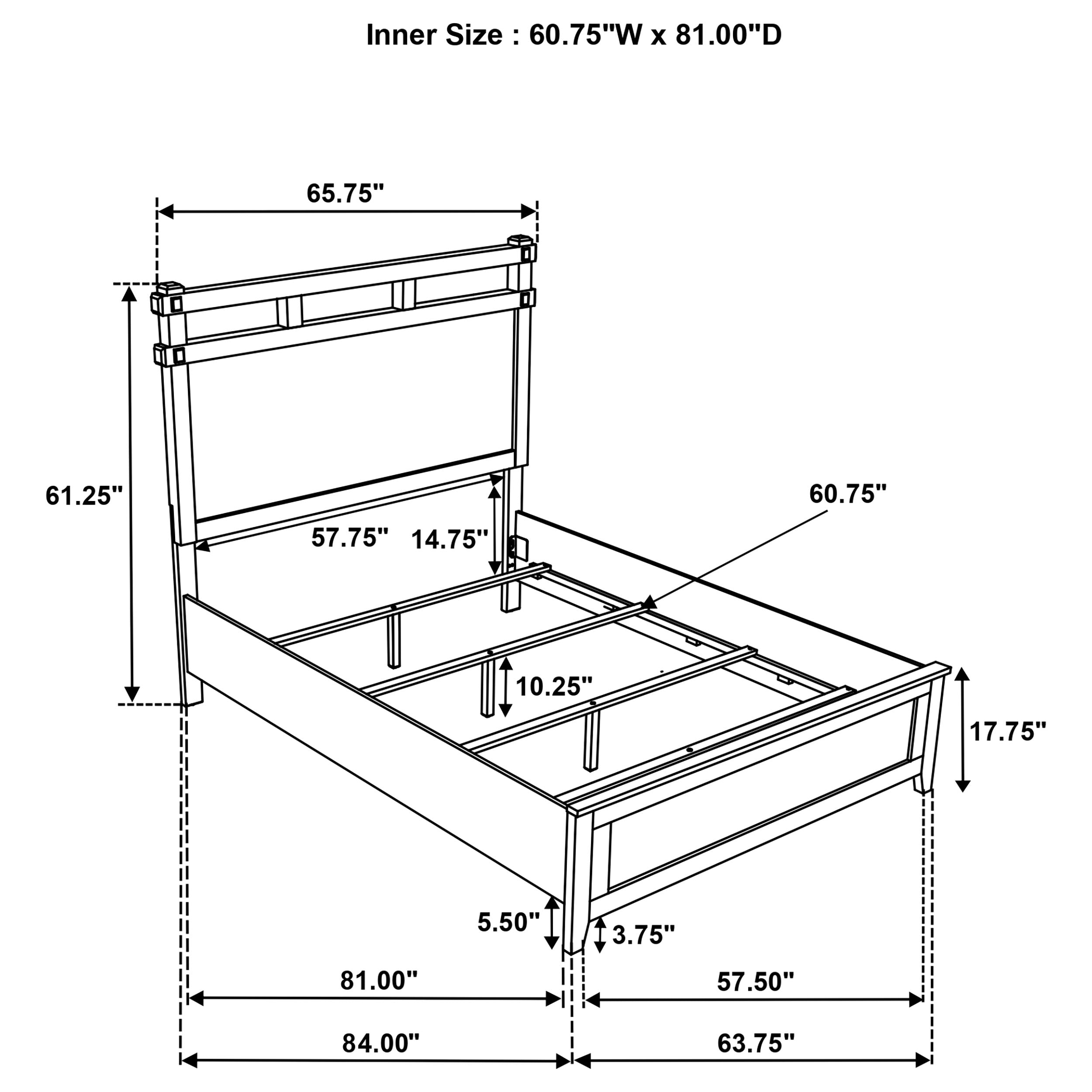 Hazlewood 5-piece Queen Bedroom Set Vineyard Oak — view 15