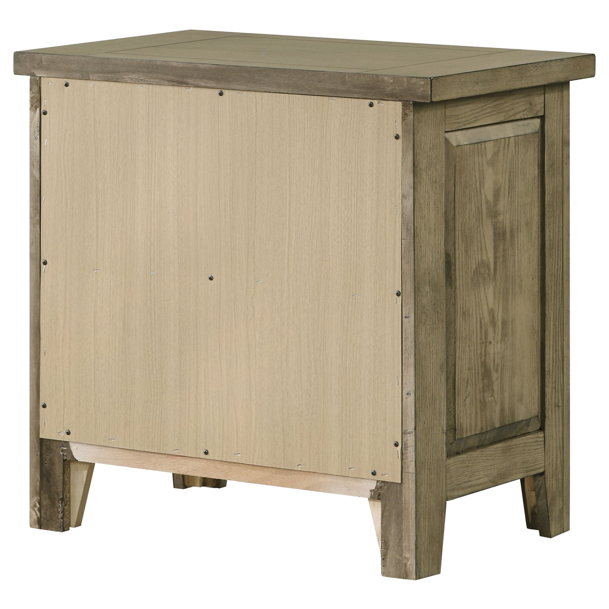 Hazlewood 2-drawer Nightstand Bedside Table Vineyard Oak — view 8