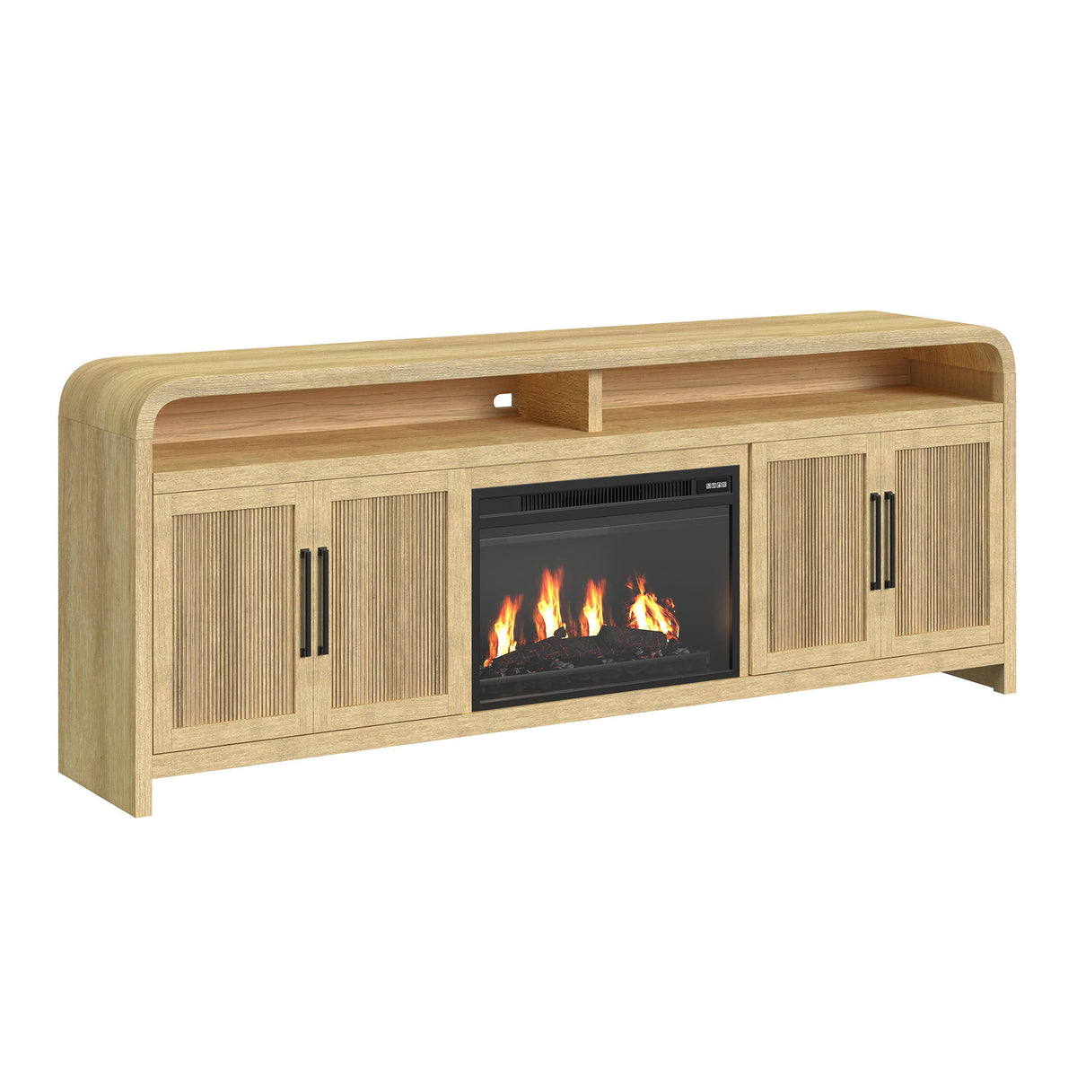 Ridgemont TV Console in Black by Elements International, view 3