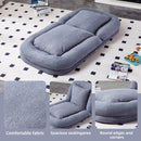 Contemporary Folding Sofa Chair With 5 Adjustable Positions For Gaming, Meditation, And Relaxation