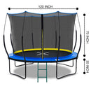 10 Ft Trampoline Inner Safety Net Elastic Ropes Version - Blue