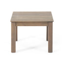 Halcyon - Outdoor Side Table With Slat Design