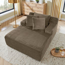Modern Single Lazy Sofa Lounge Chair With High Density Foam
