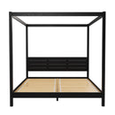 Canopy Bed Frame Modern Minimalist Boho